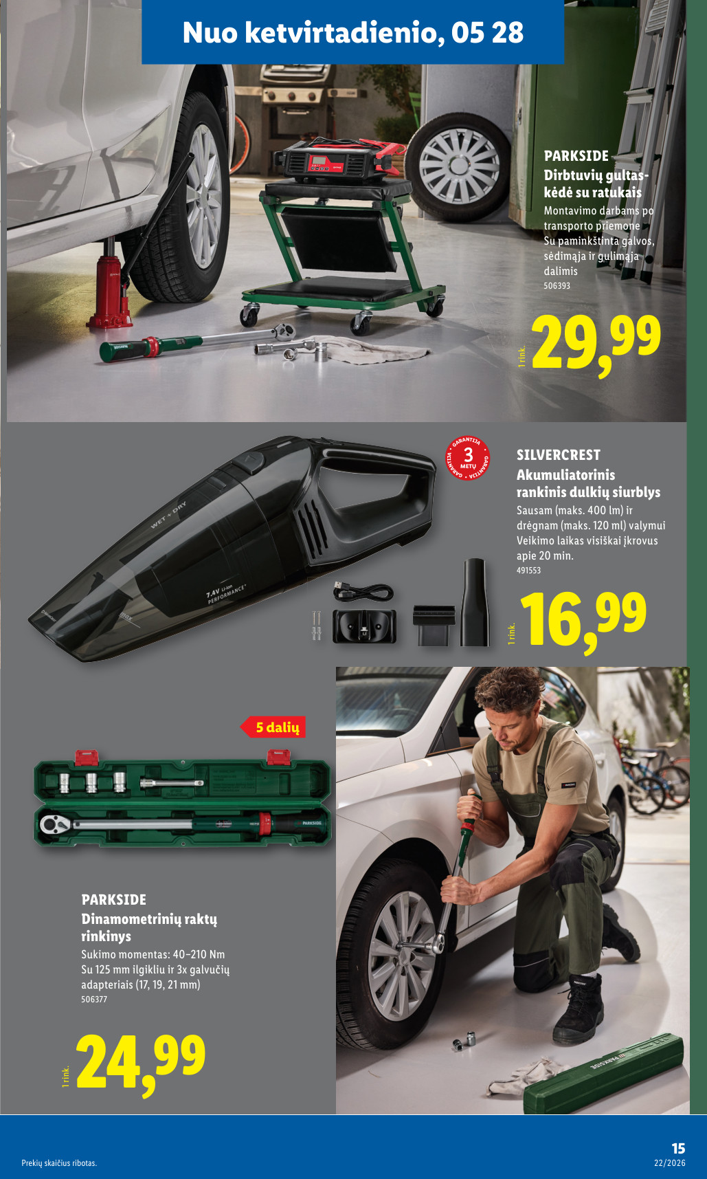 Lidl akcijų leidinys ne maisto - gegužės 25 – page 15