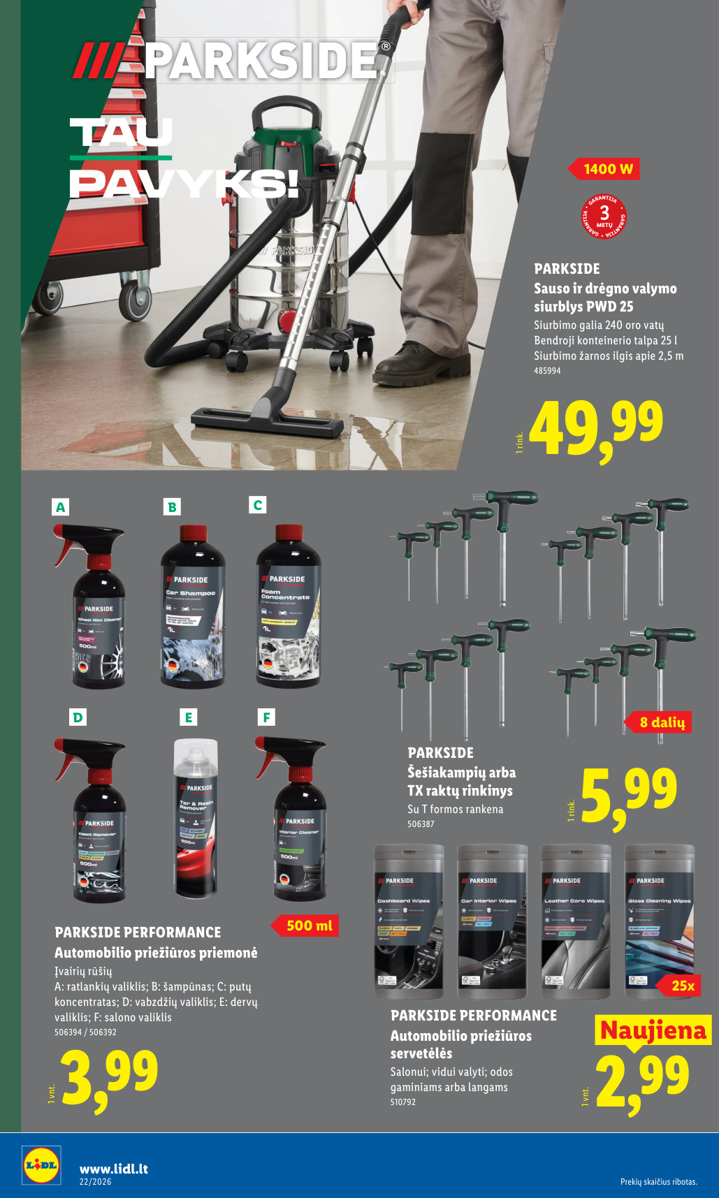 Lidl akcijų leidinys ne maisto - gegužės 25 – page 16