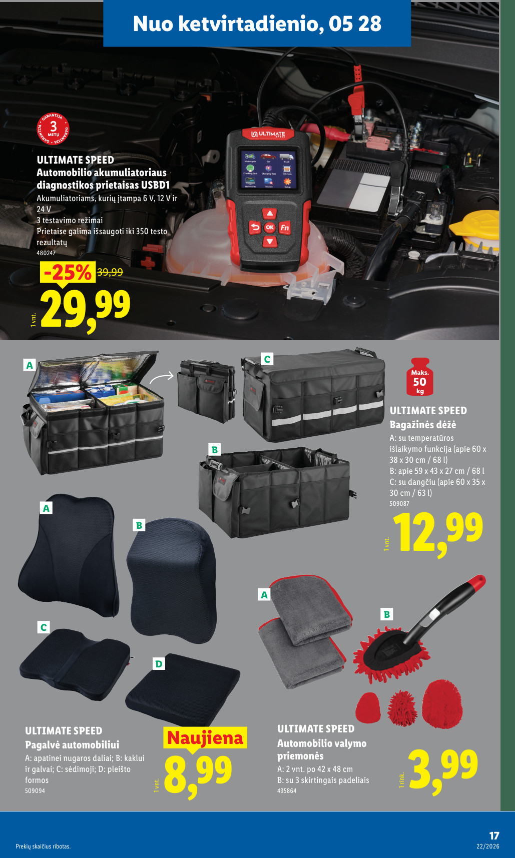 Lidl akcijų leidinys ne maisto - gegužės 25 – page 17