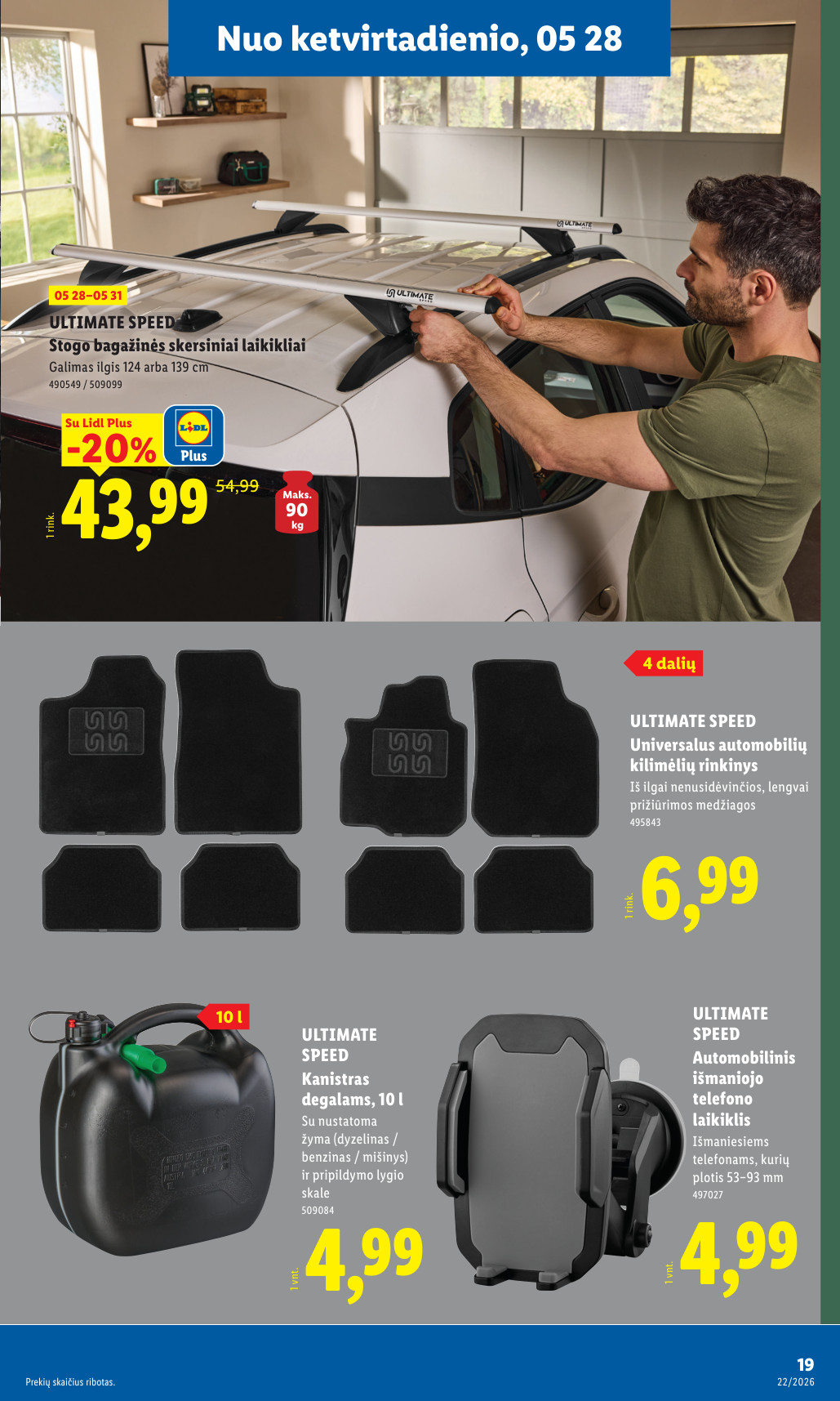 Lidl akcijų leidinys ne maisto - gegužės 25 – page 19