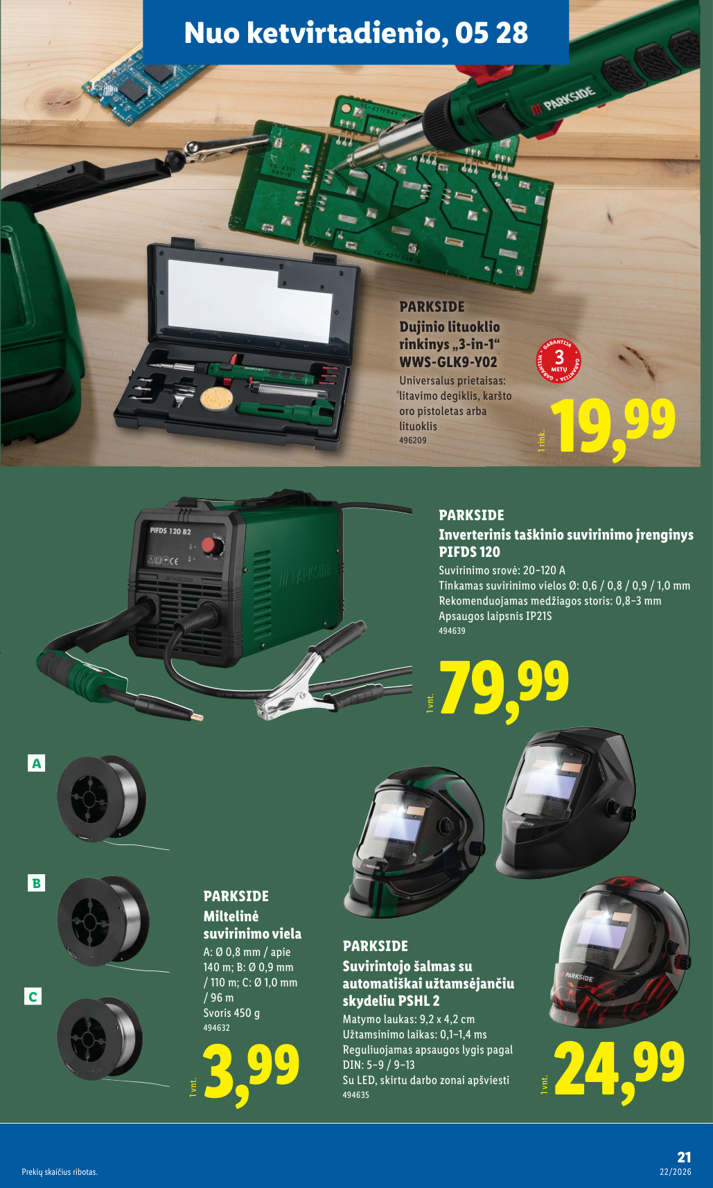 Lidl akcijų leidinys ne maisto - gegužės 25 – page 21