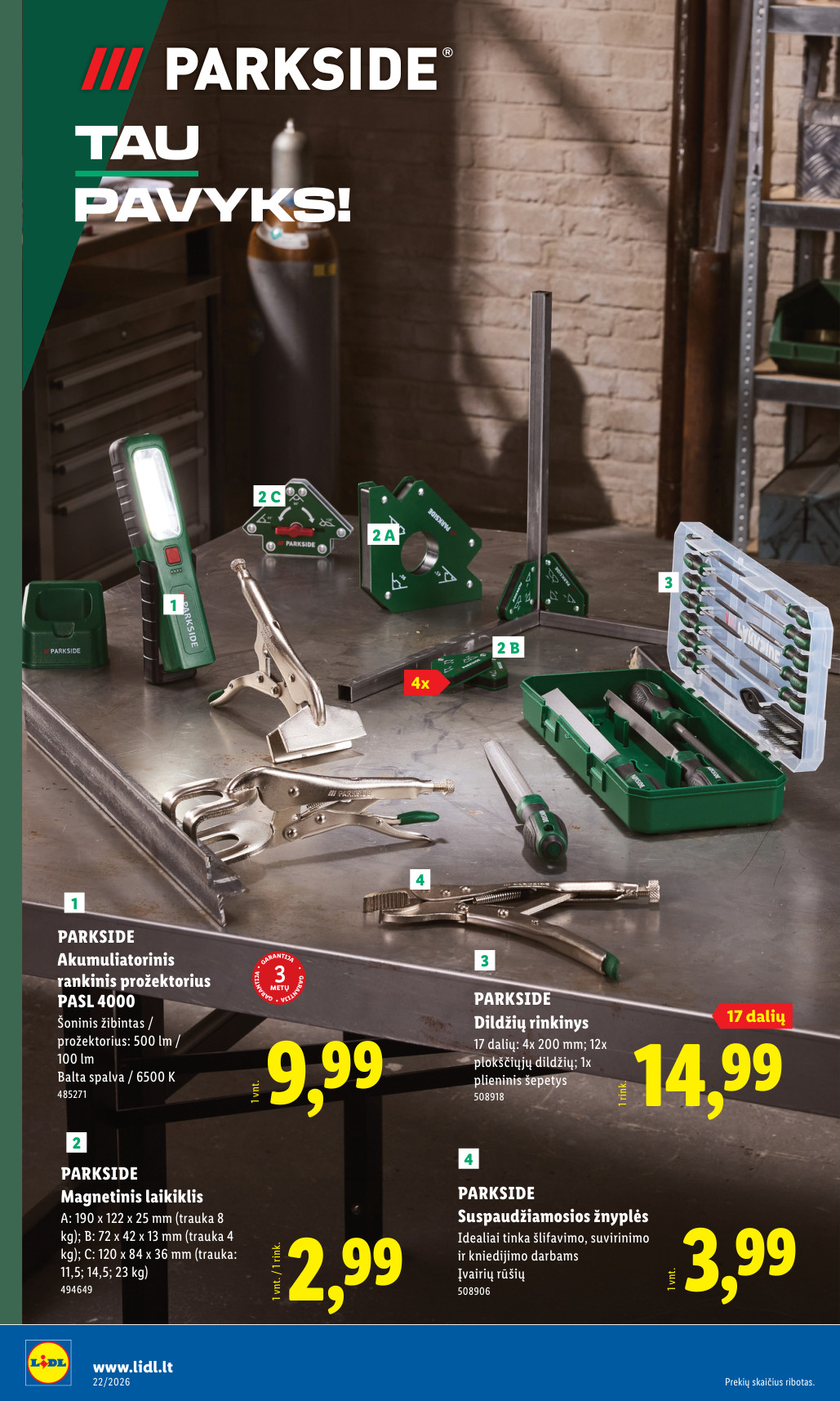 Lidl akcijų leidinys ne maisto - gegužės 25 – page 22