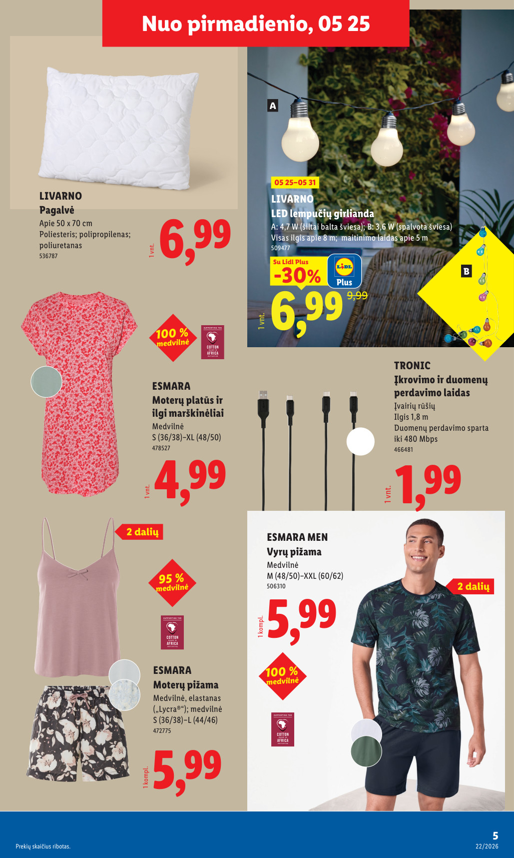 Lidl akcijų leidinys ne maisto - gegužės 25 – page 5