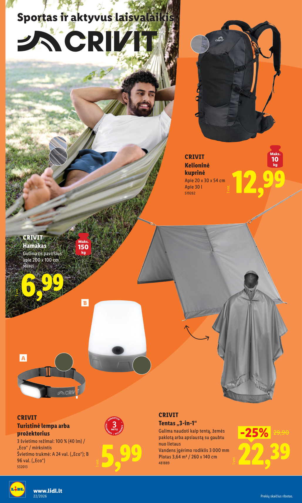 Lidl akcijų leidinys ne maisto - gegužės 25 – page 8
