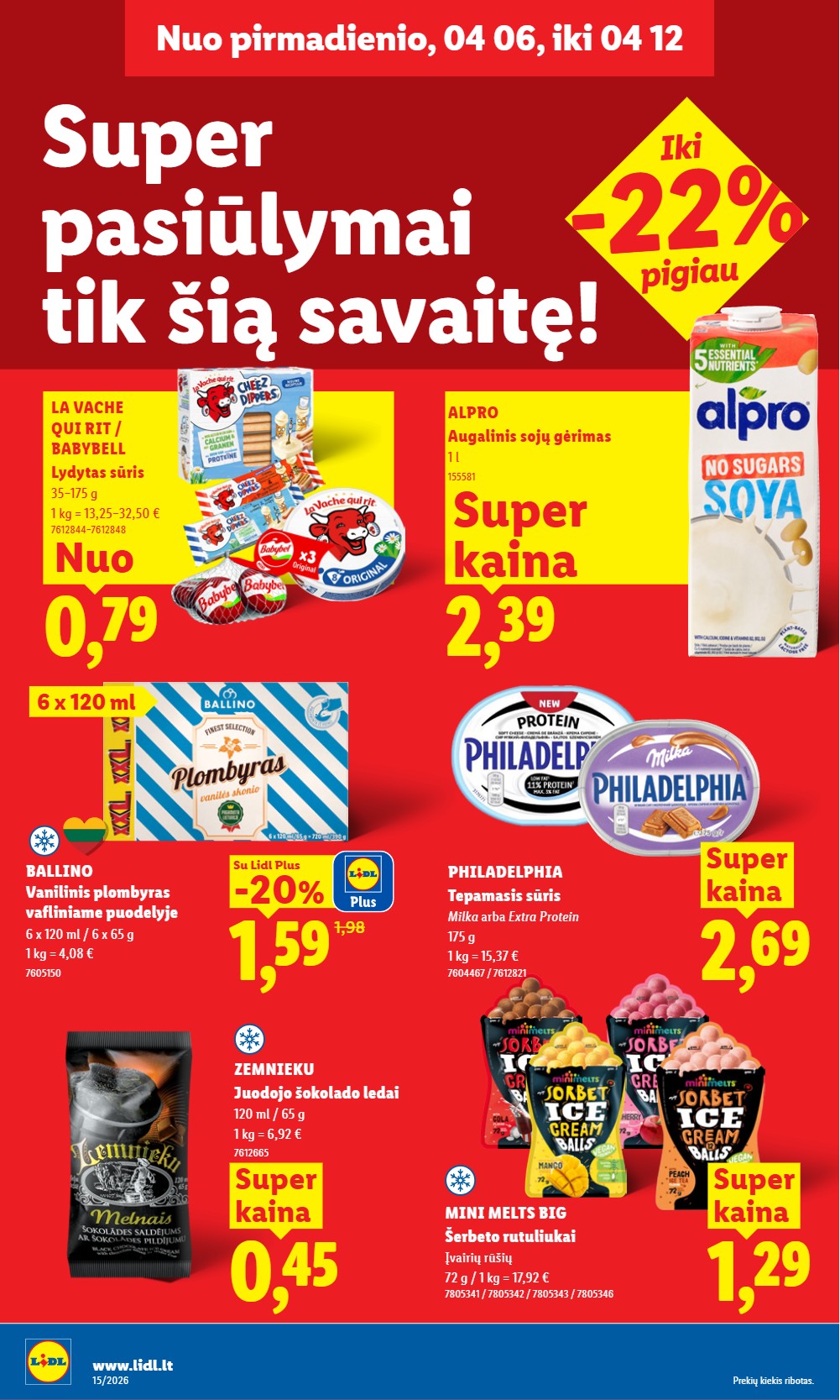 Lidl akcijų leidinys nuo pirmadienio - balandžio 6 – page 18