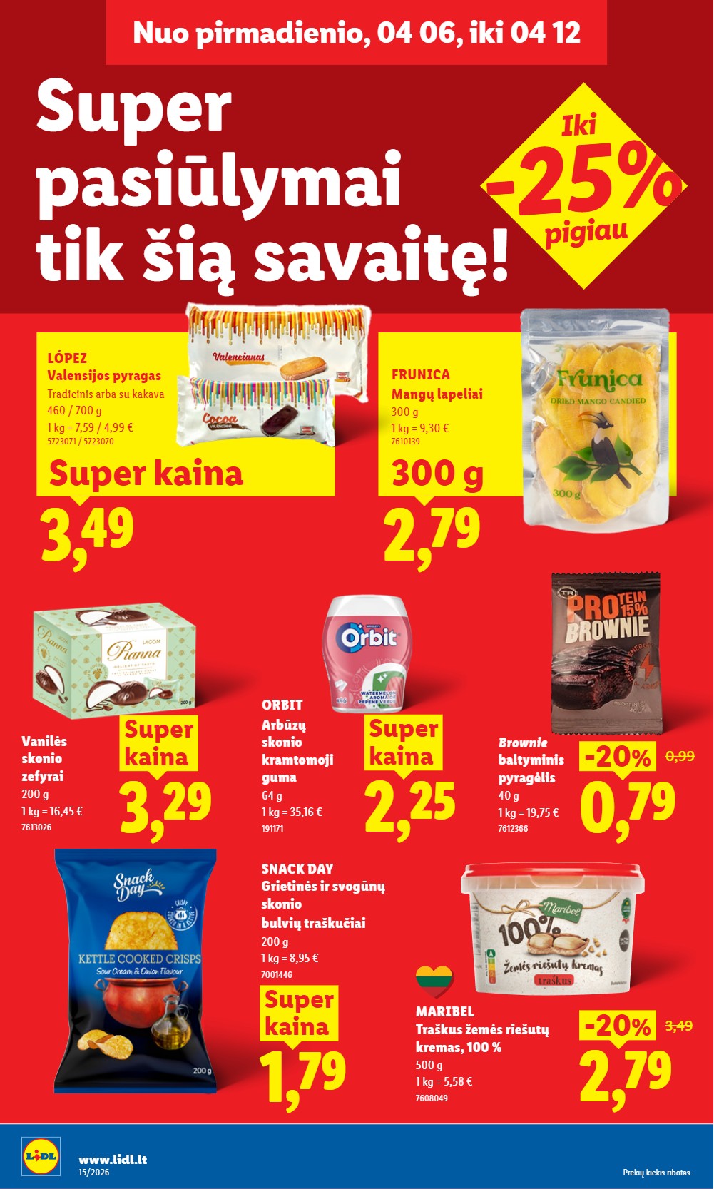 Lidl akcijų leidinys nuo pirmadienio - balandžio 6 – page 20