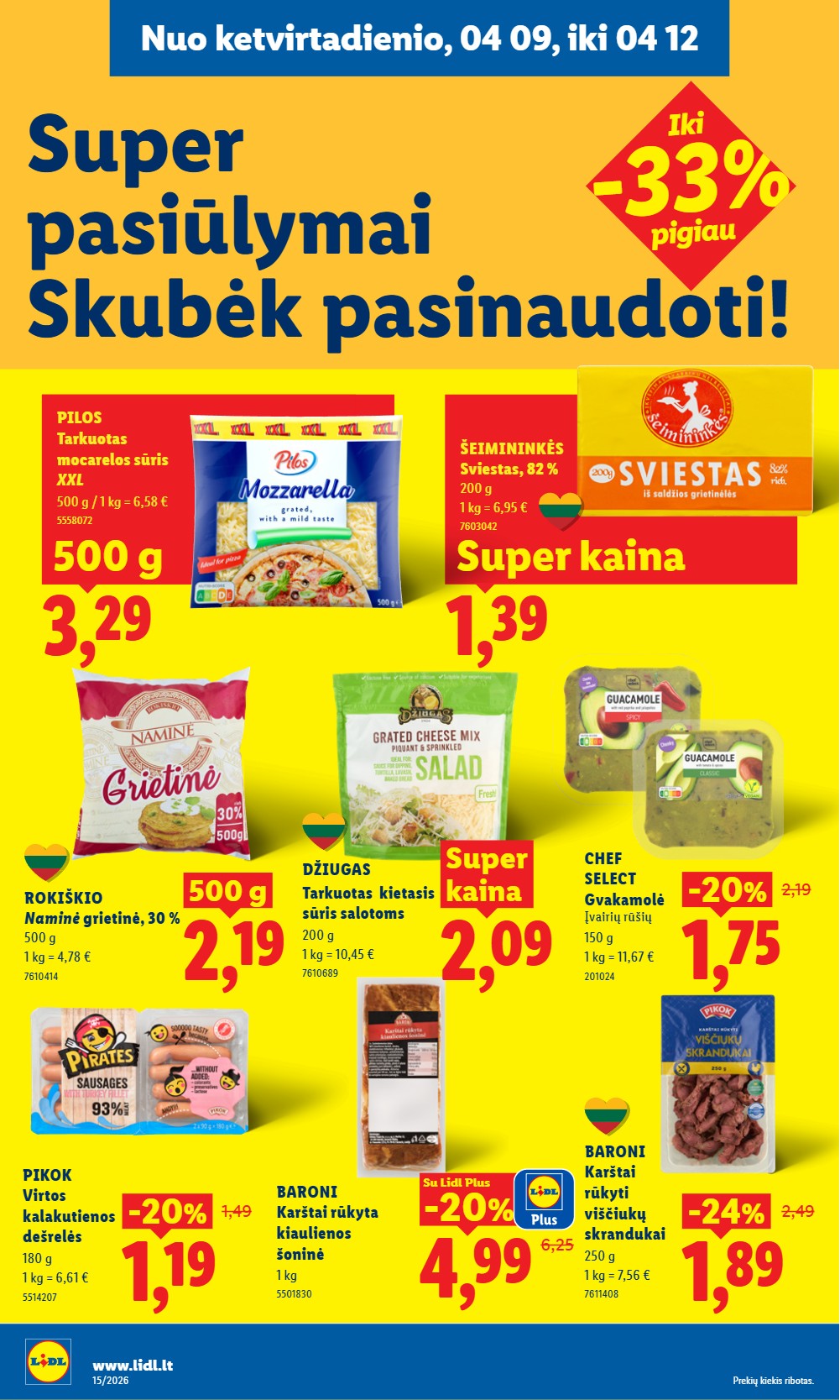 Lidl akcijų leidinys nuo pirmadienio - balandžio 6 – page 30