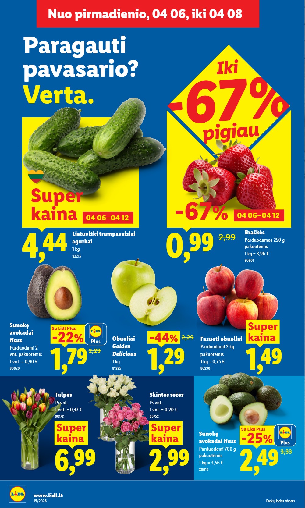 Lidl akcijų leidinys nuo pirmadienio - balandžio 6 – page 4