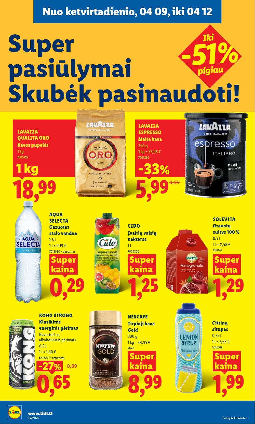 Lidl akcijų leidinys nuo pirmadienio - balandžio 6 – page 32