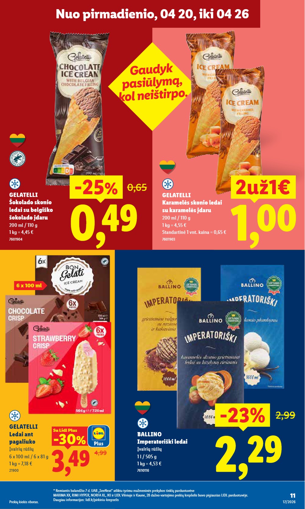 Lidl akcijų leidinys nuo pirmadienio - balandžio 20 – page 11
