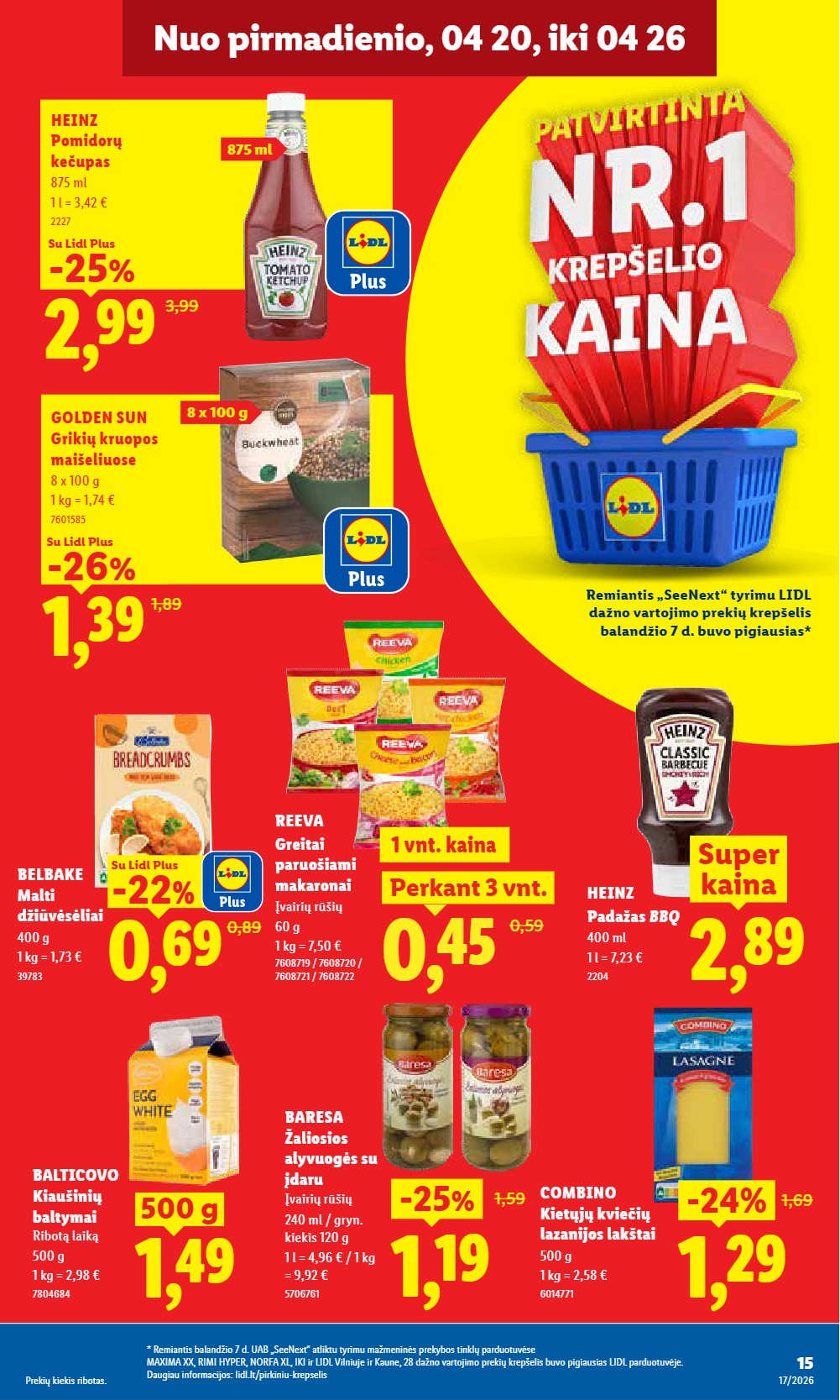 Lidl akcijų leidinys nuo pirmadienio - balandžio 20 – page 15