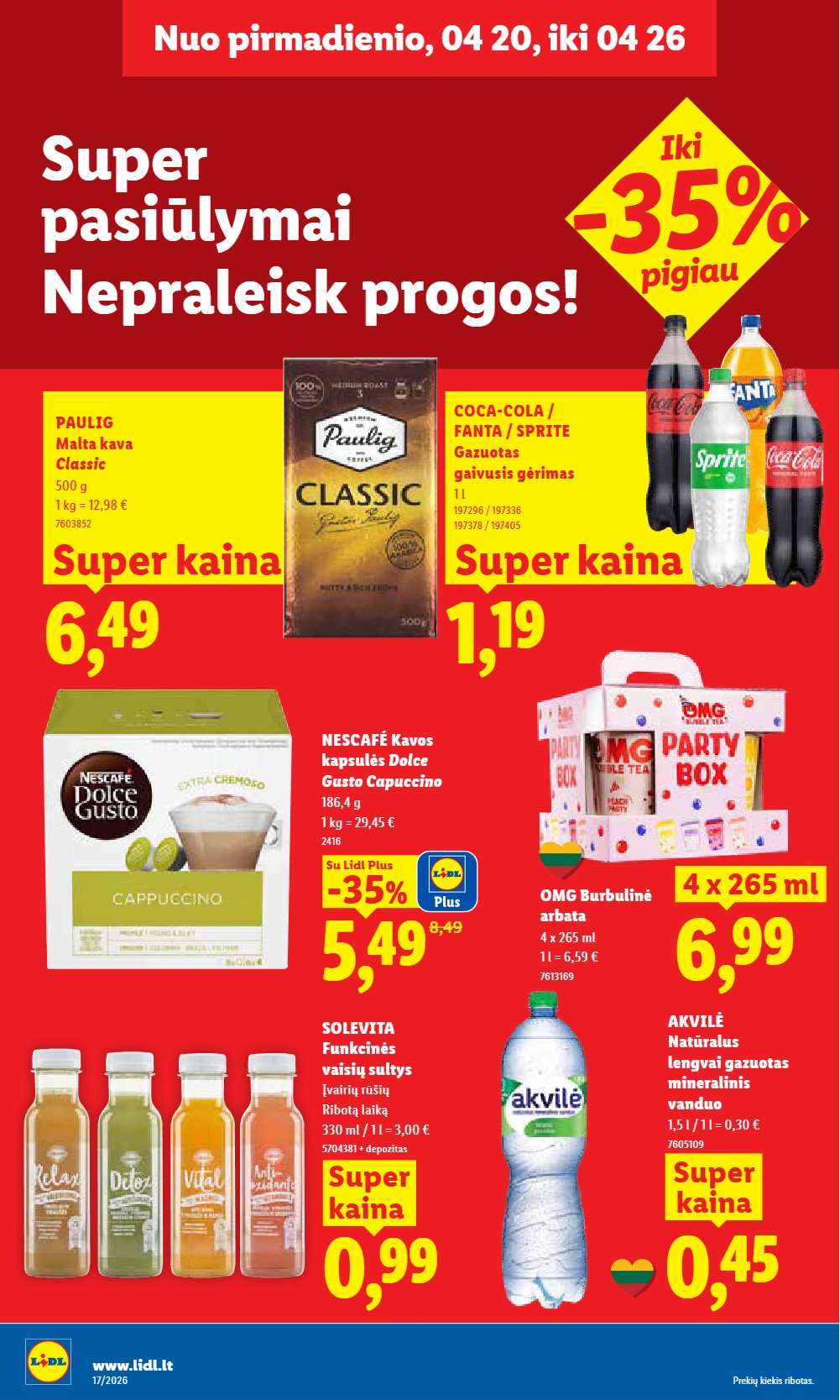 Lidl akcijų leidinys nuo pirmadienio - balandžio 20 – page 16