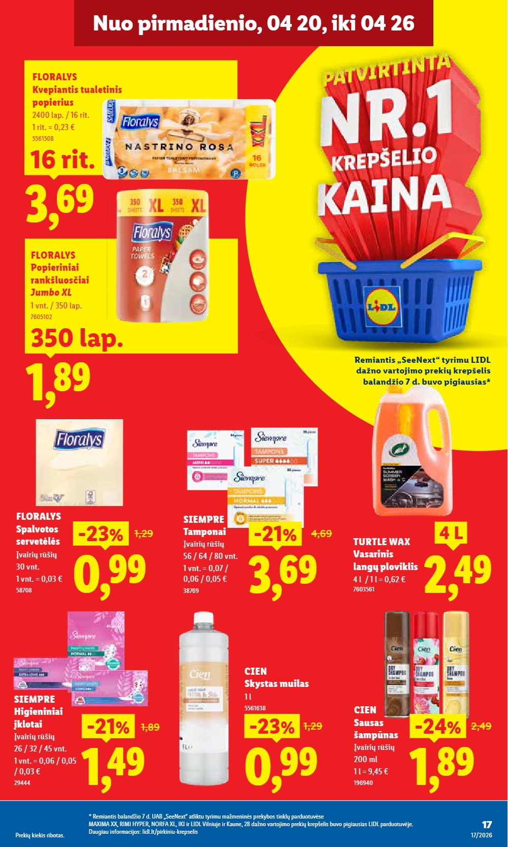 Lidl akcijų leidinys nuo pirmadienio - balandžio 20 – page 17