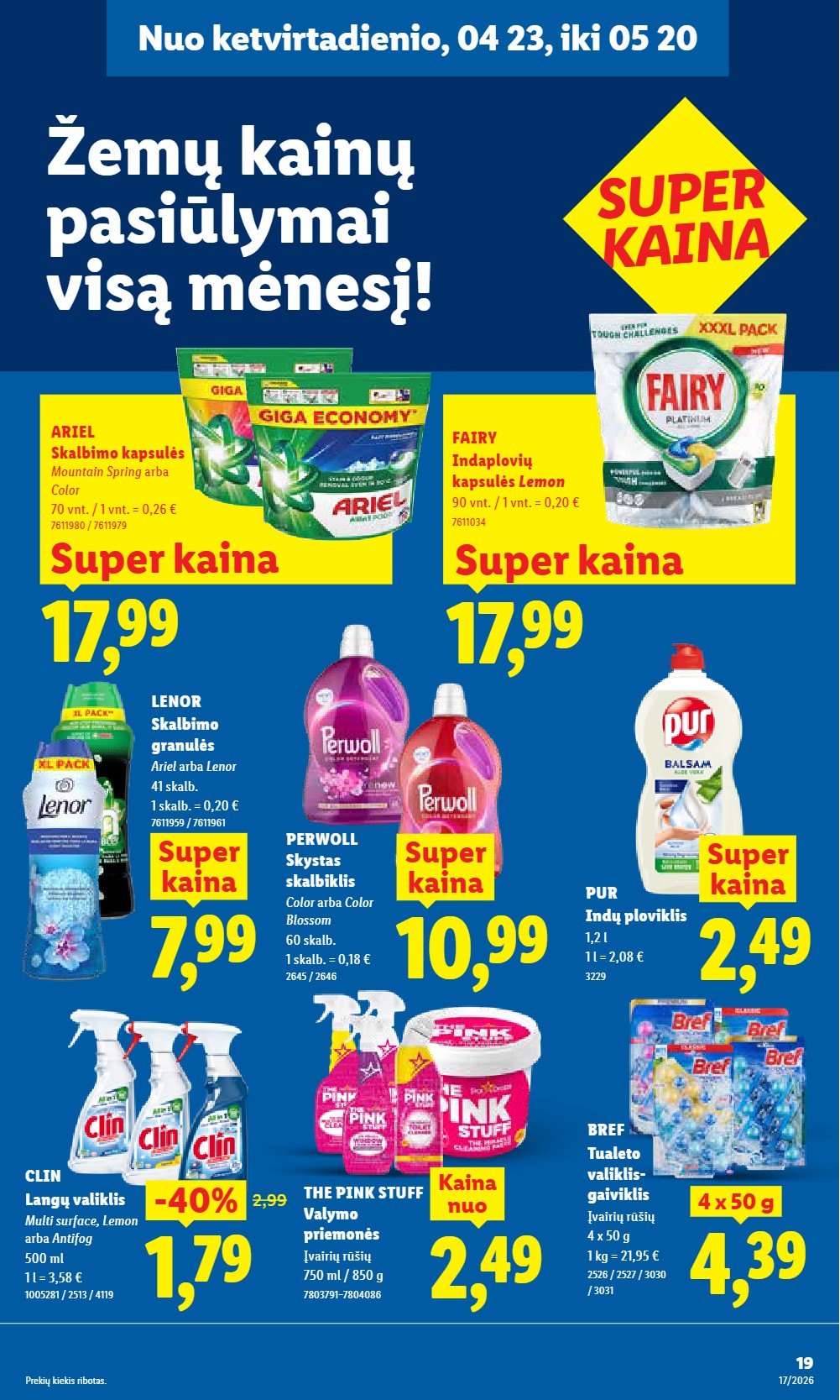 Lidl akcijų leidinys nuo pirmadienio - balandžio 20 – page 19