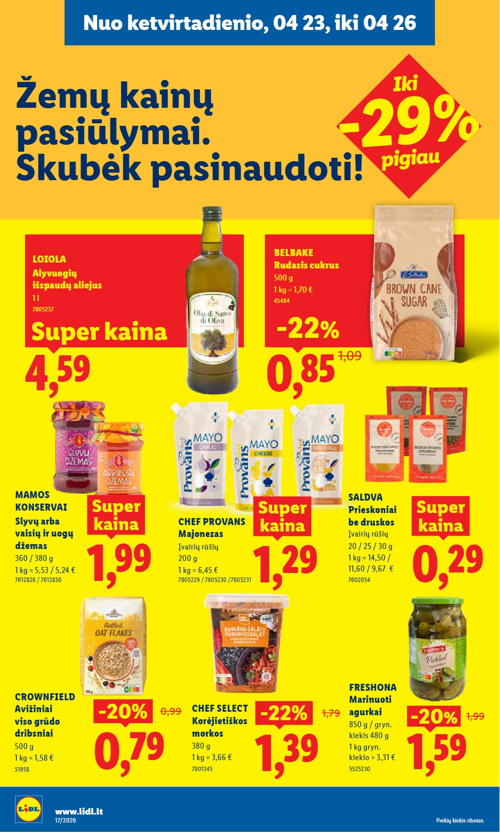 Lidl akcijų leidinys nuo pirmadienio - balandžio 20 – page 26