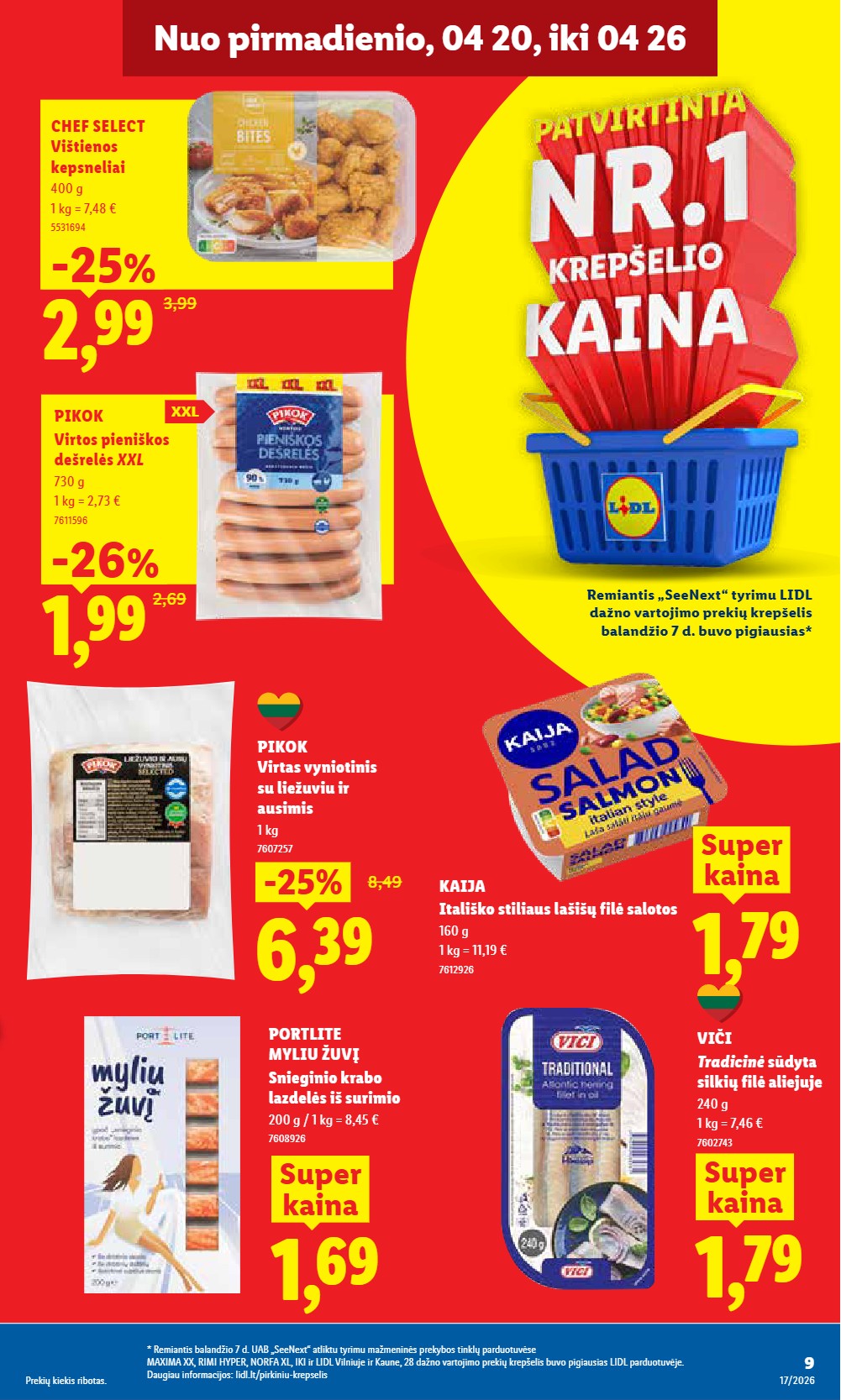 Lidl akcijų leidinys nuo pirmadienio - balandžio 20 – page 9