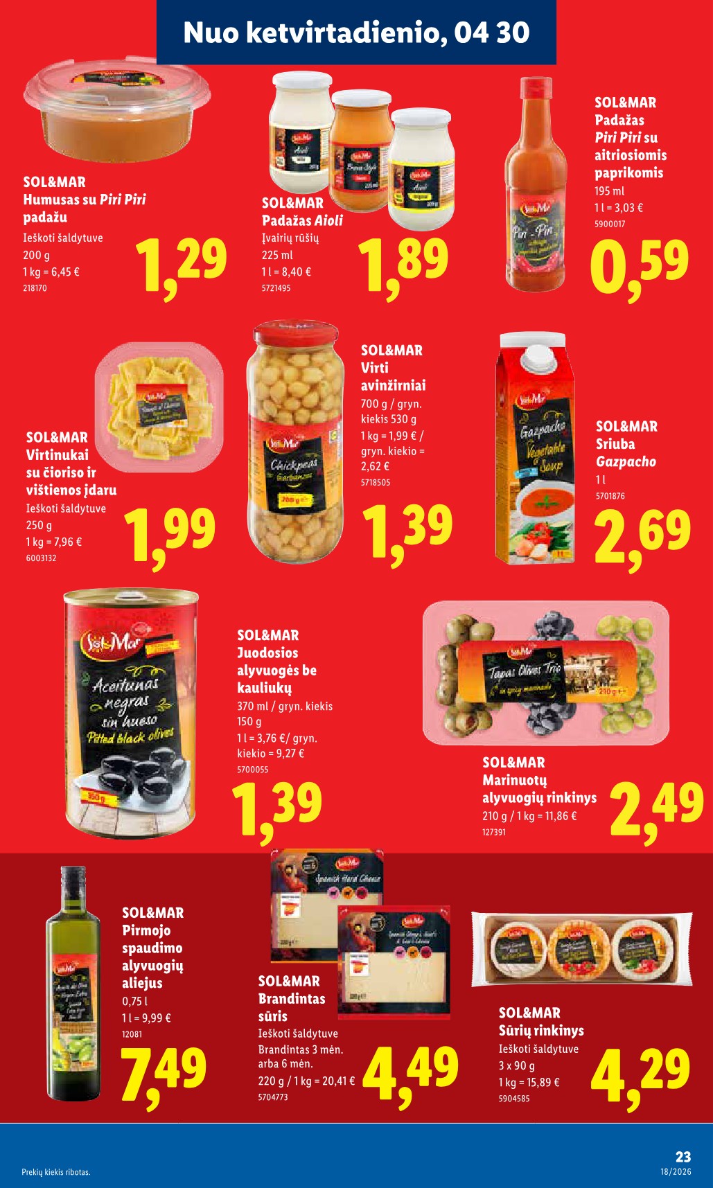 Lidl akcijų leidinys - balandžio 27 – page 23
