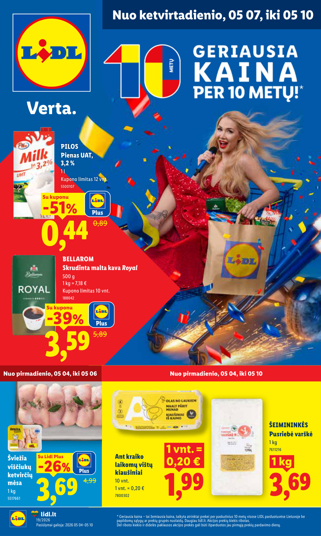 Lidl akcijų leidinys - gegužės 4 – page 1