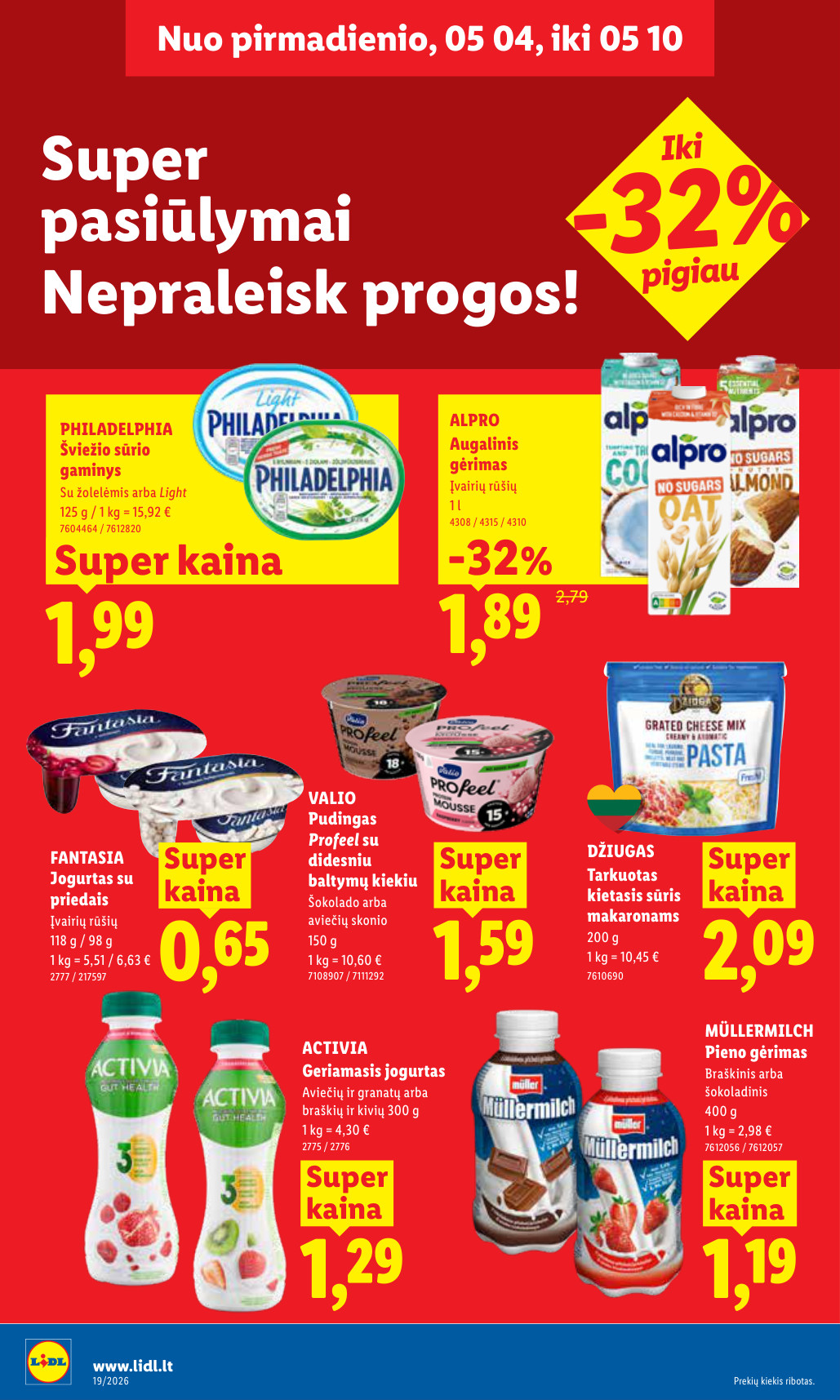 Lidl akcijų leidinys - gegužės 4 – page 18