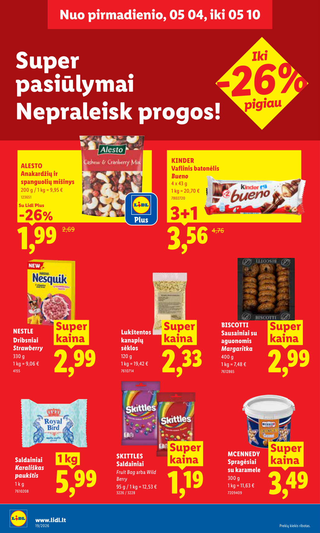 Lidl akcijų leidinys - gegužės 4 – page 20