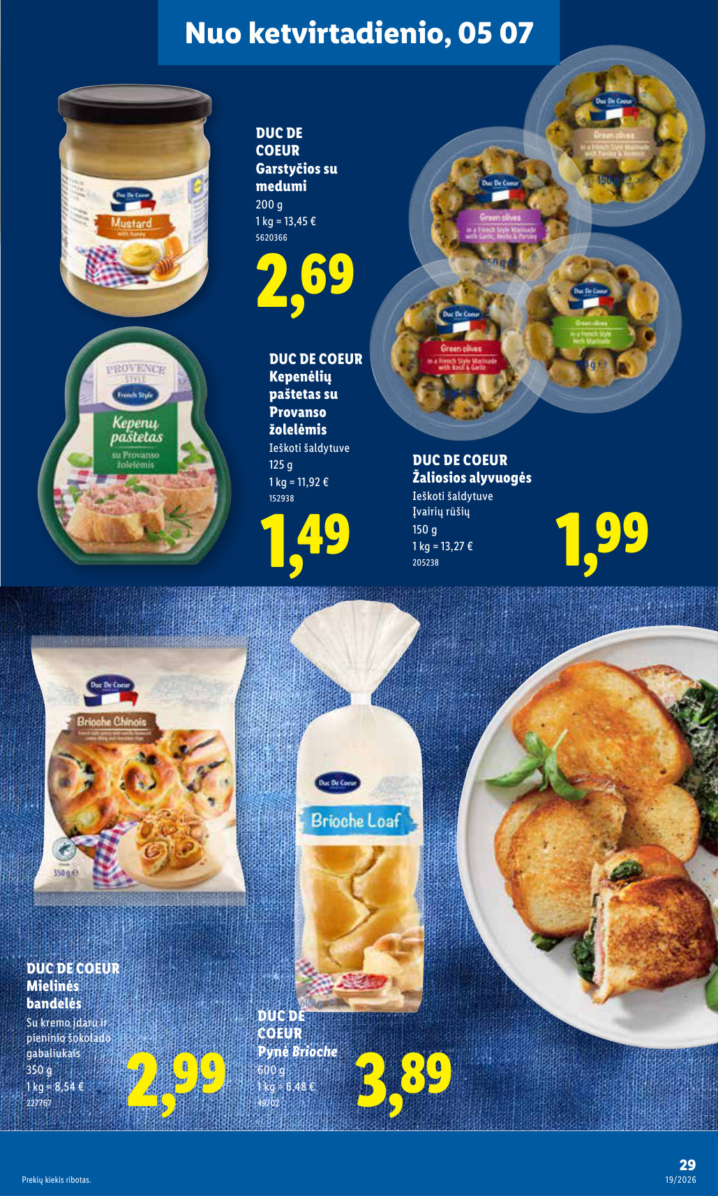 Lidl akcijų leidinys - gegužės 4 – page 29