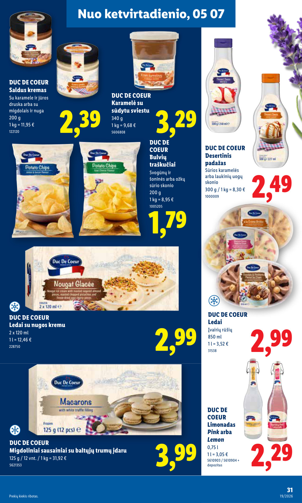 Lidl akcijų leidinys - gegužės 4 – page 31