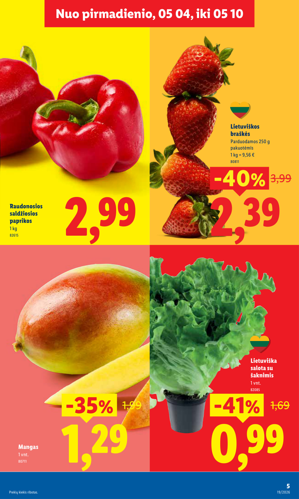 Lidl akcijų leidinys - gegužės 4 – page 5