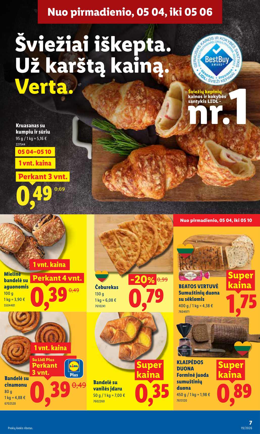 Lidl akcijų leidinys - gegužės 4 – page 7