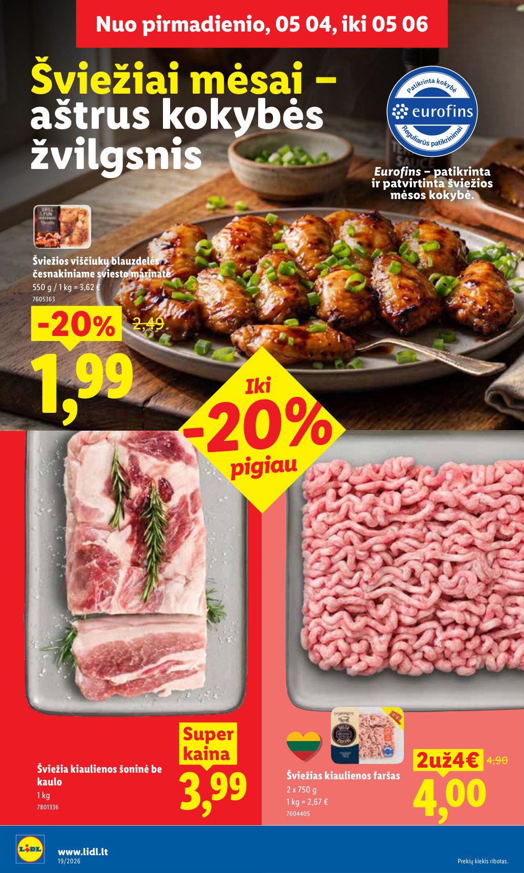 Lidl akcijų leidinys - gegužės 4 – page 10