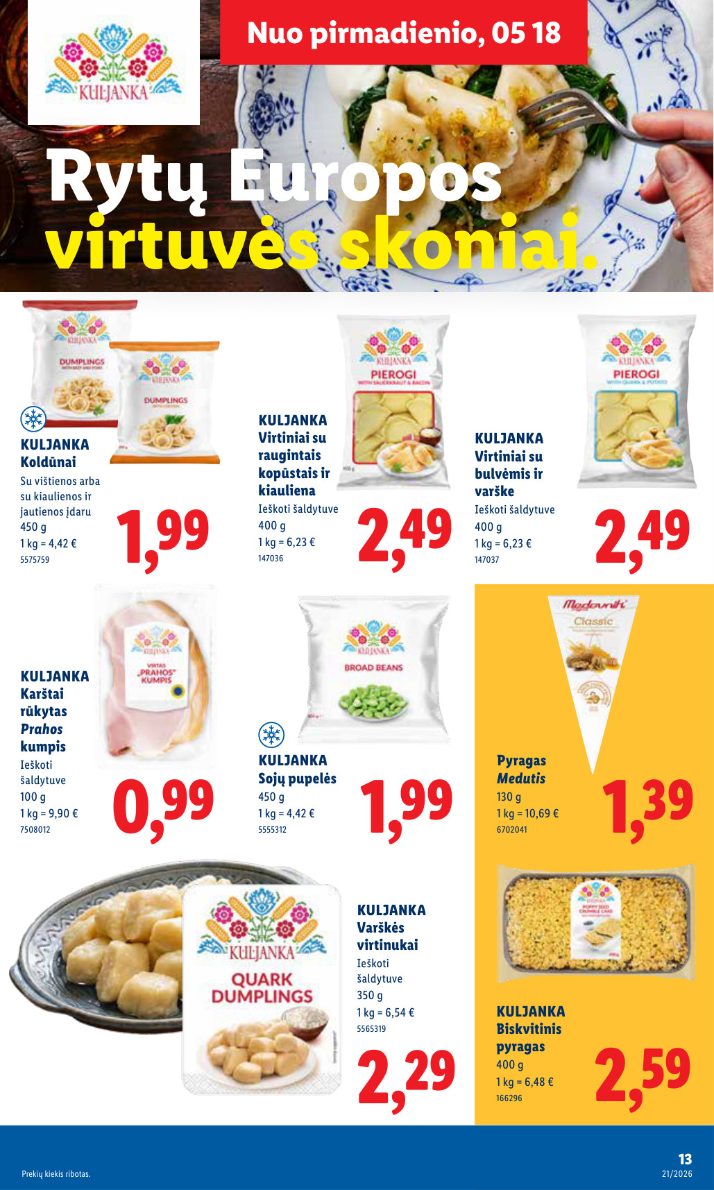 Lidl akcijų leidinys - gegužės 18 – page 13
