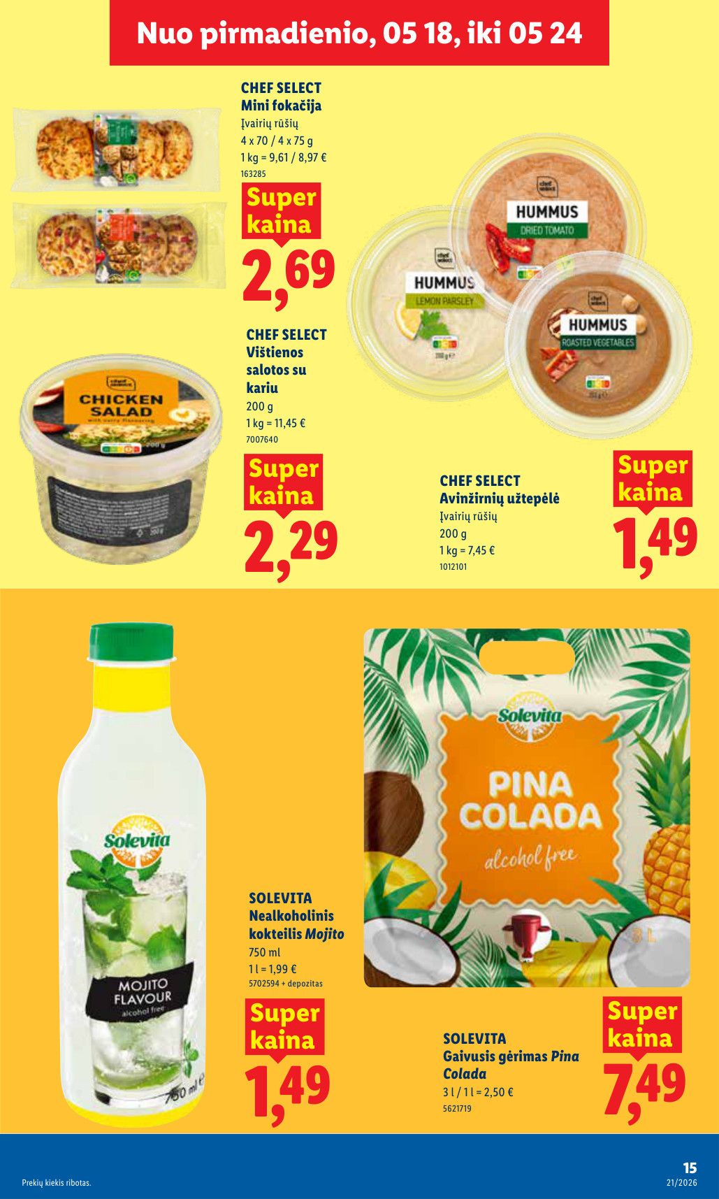 Lidl akcijų leidinys - gegužės 18 – page 15