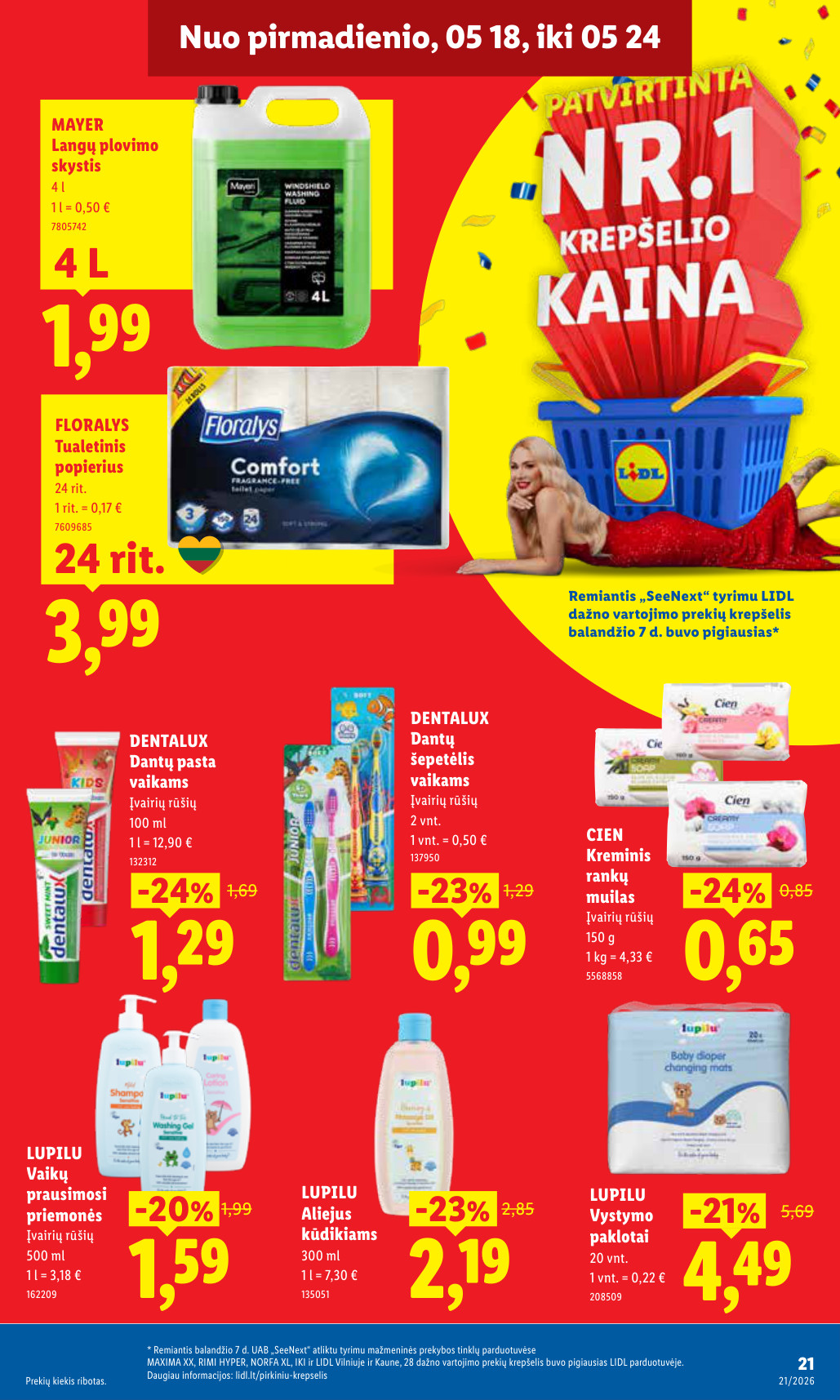 Lidl akcijų leidinys - gegužės 18 – page 21