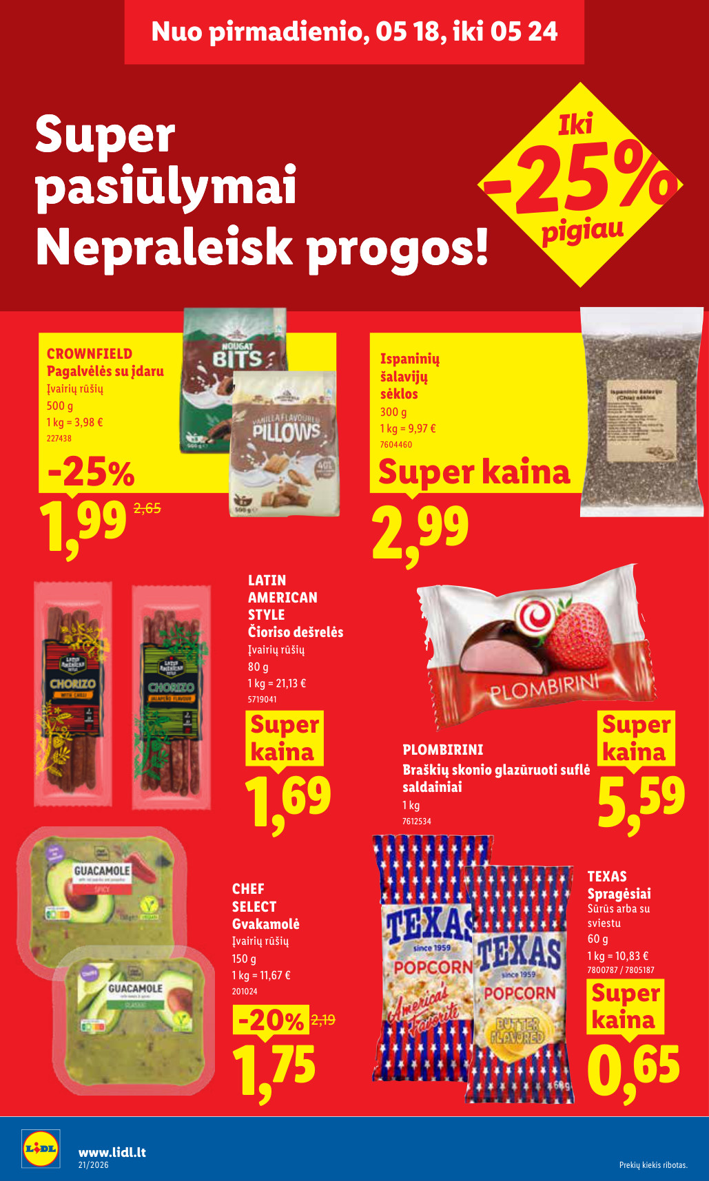 Lidl akcijų leidinys - gegužės 18 – page 22