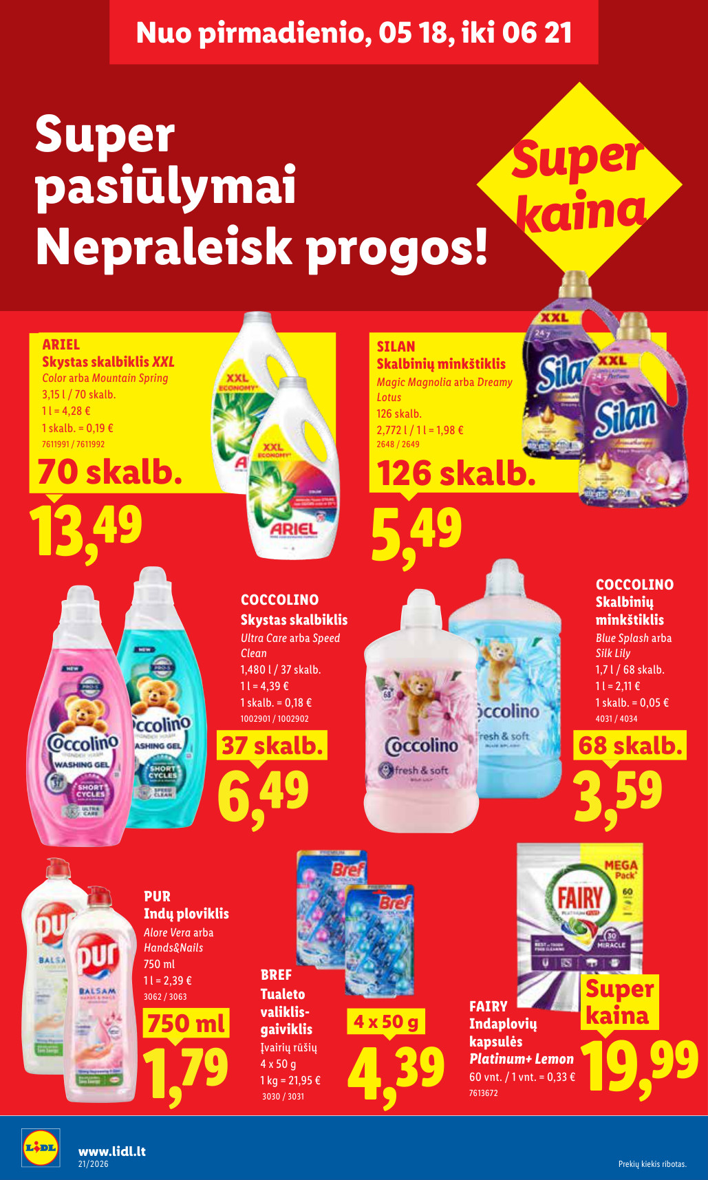 Lidl akcijų leidinys - gegužės 18 – page 32