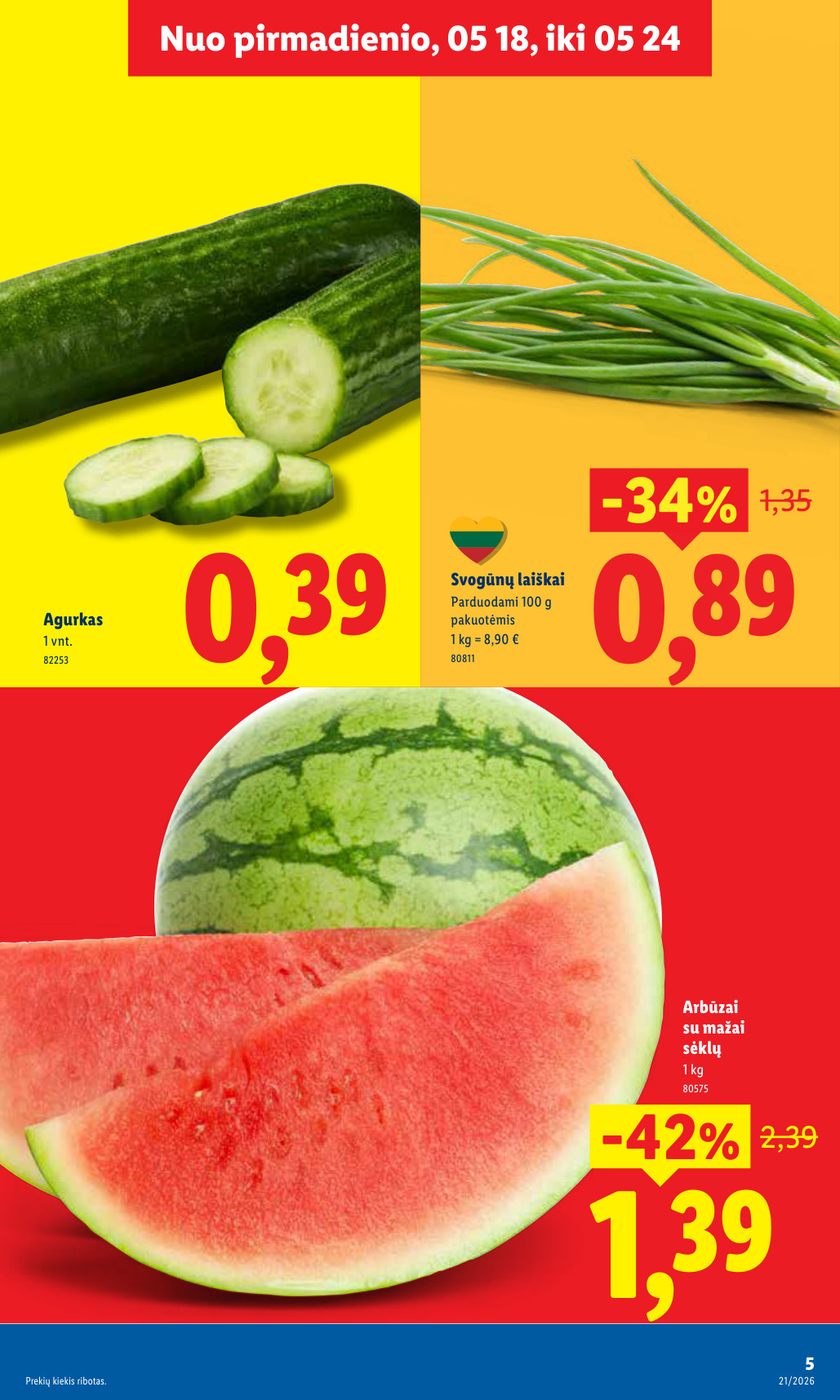 Lidl akcijų leidinys - gegužės 18 – page 5