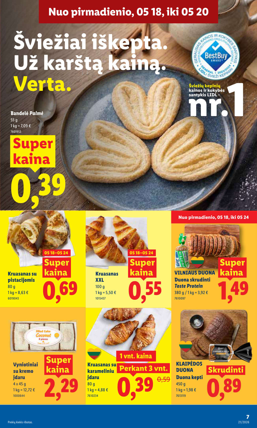 Lidl akcijų leidinys - gegužės 18 – page 7