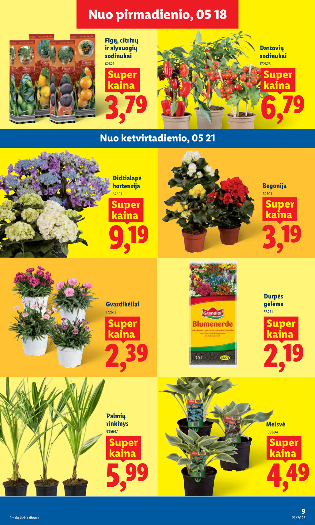 Lidl akcijų leidinys - gegužės 18 – page 9