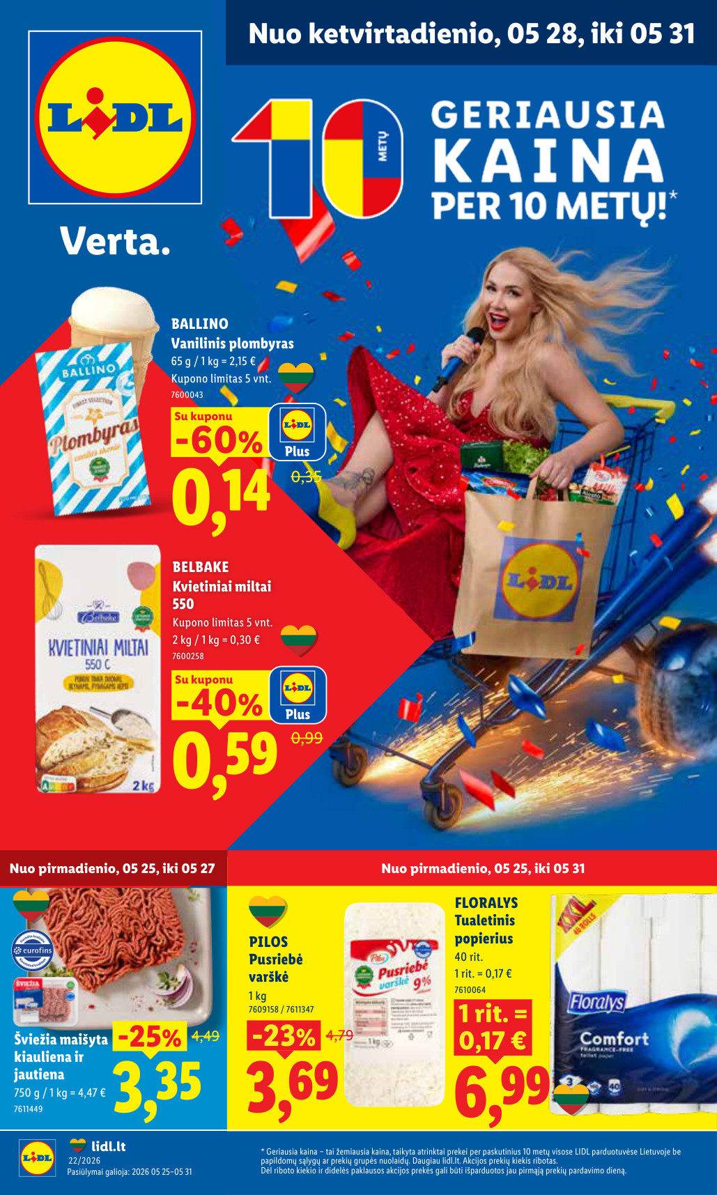 Lidl akcijų leidinys - gegužės 25 – page 1