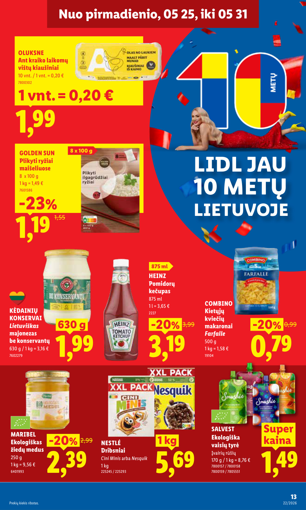 Lidl akcijų leidinys - gegužės 25 – page 15
