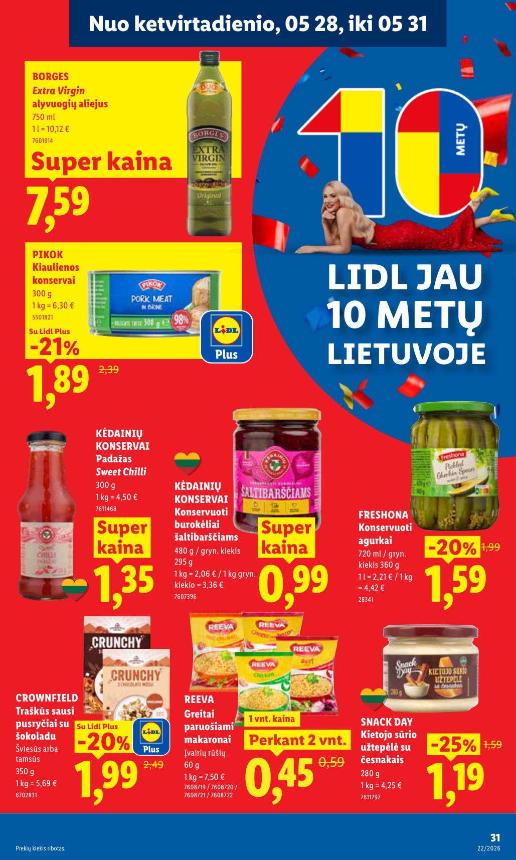 Lidl akcijų leidinys - gegužės 25 – page 23