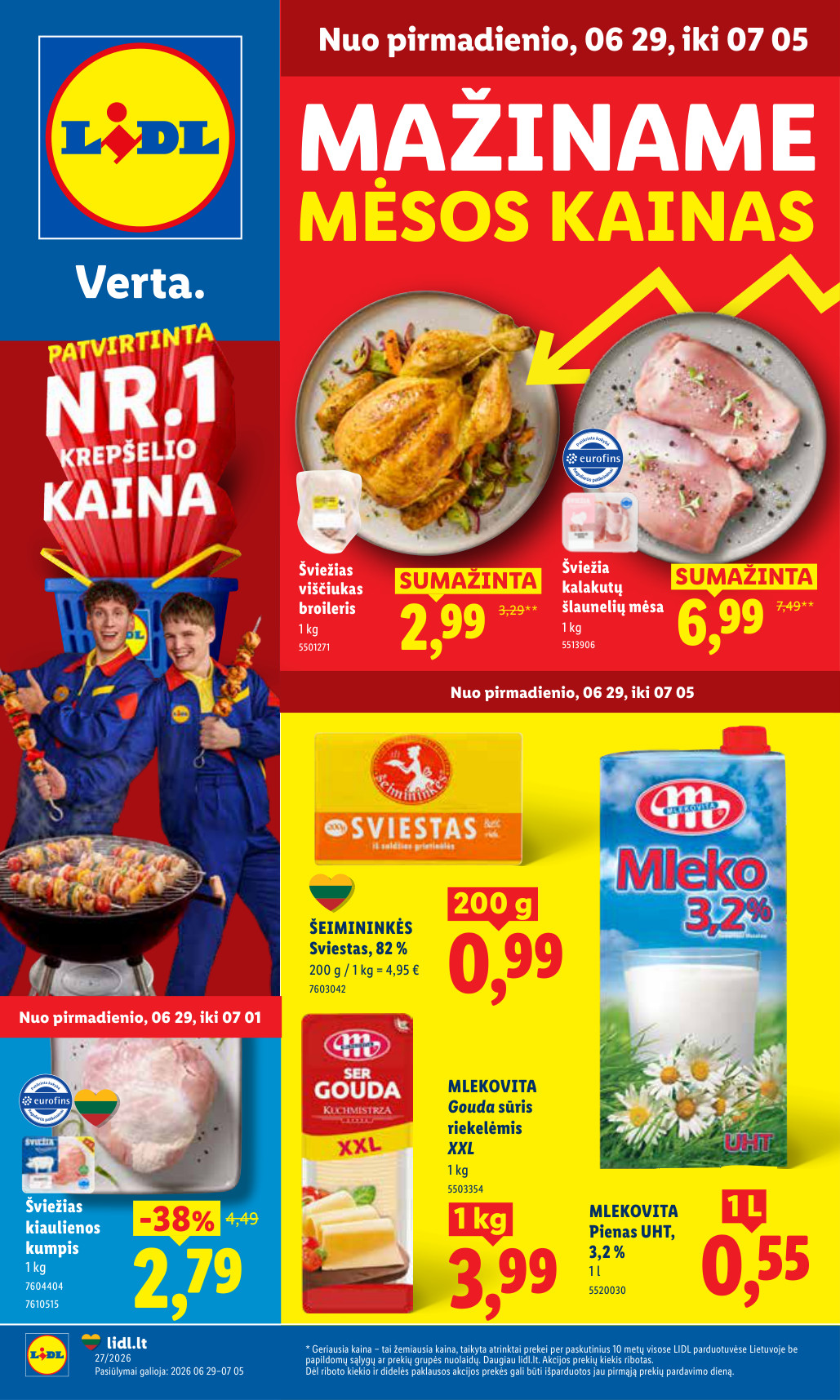 Lidl akcijų leidinys - Birželio 29 – page 1