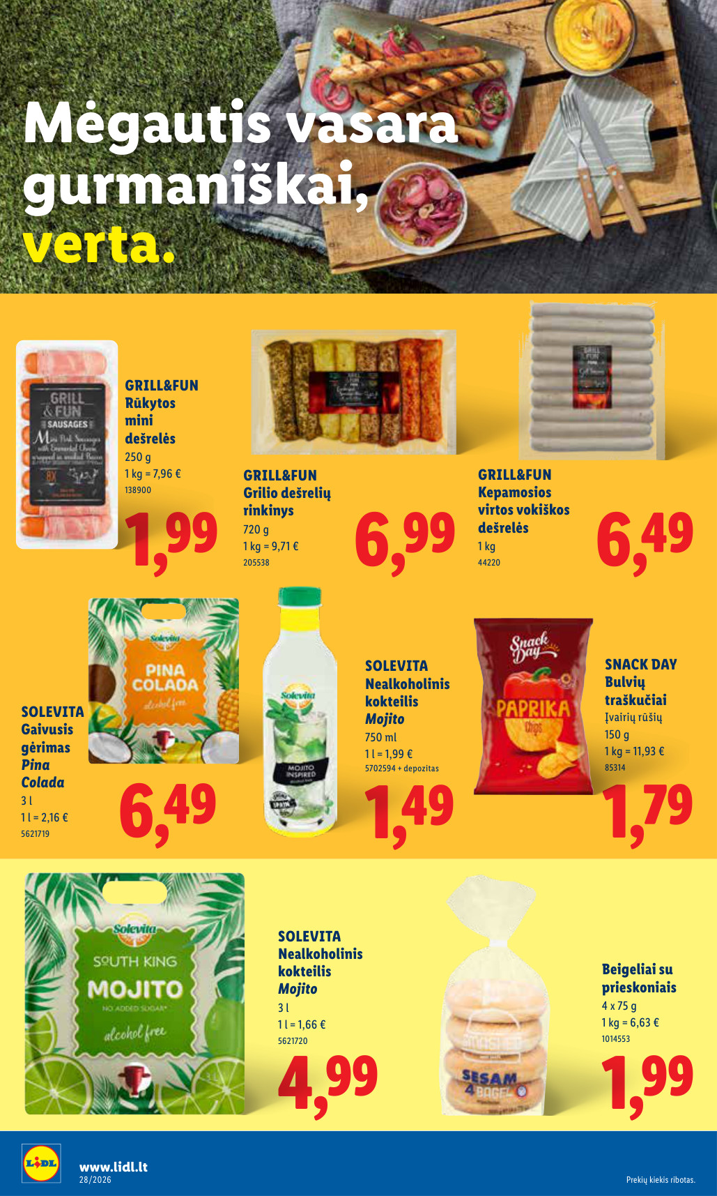 Lidl akcijų leidinys ne maisto - Liepos 6 – page 14