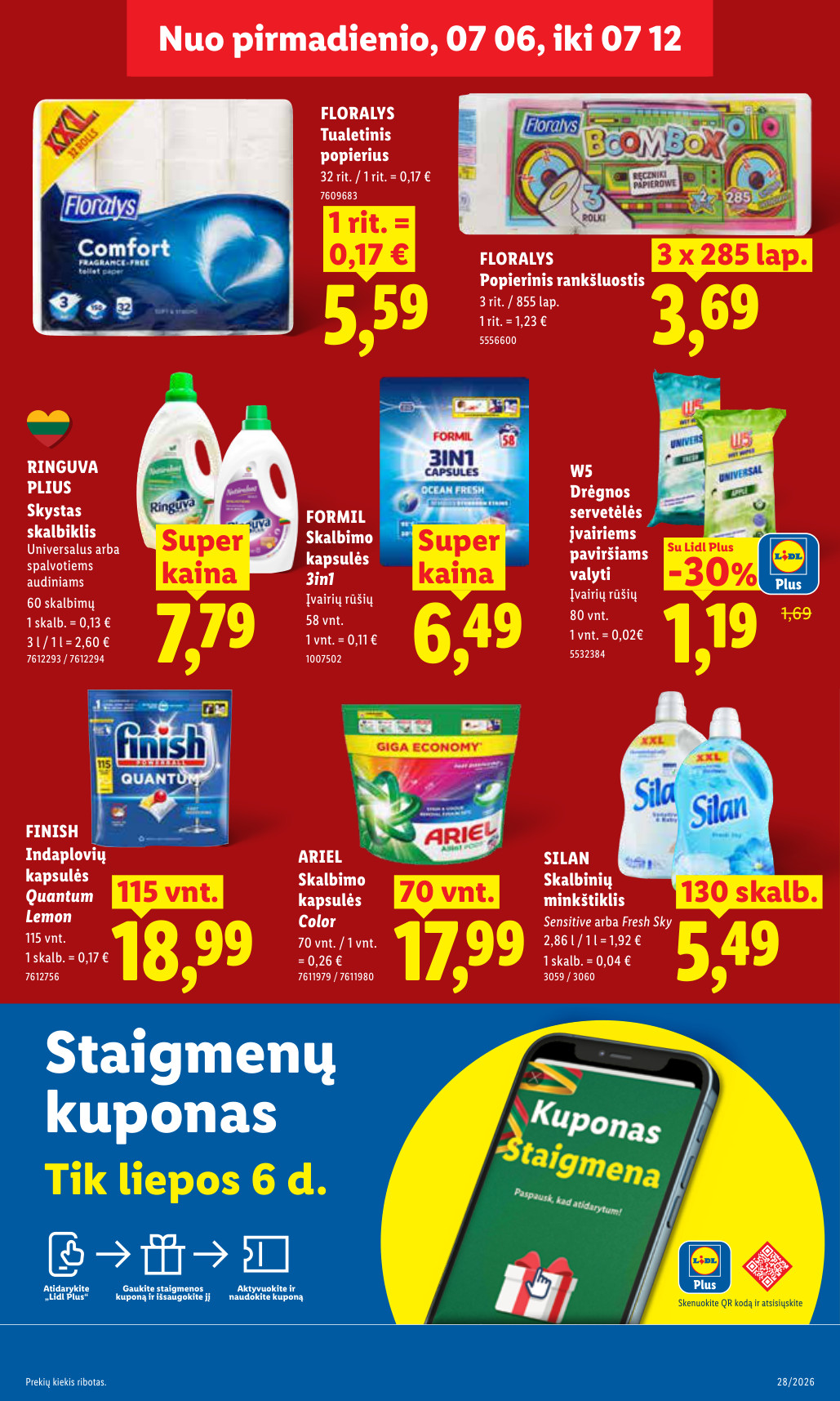 Lidl akcijų leidinys ne maisto - Liepos 6 – page 19