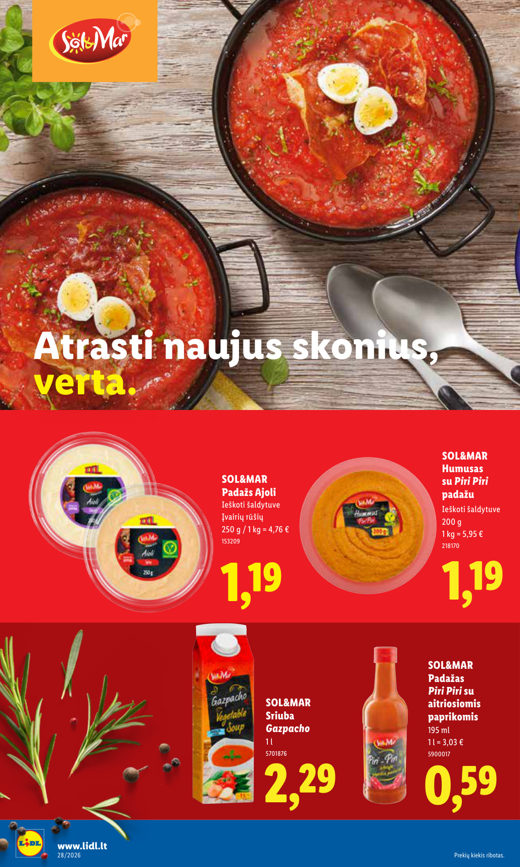 Lidl akcijų leidinys ne maisto - Liepos 6 – page 28