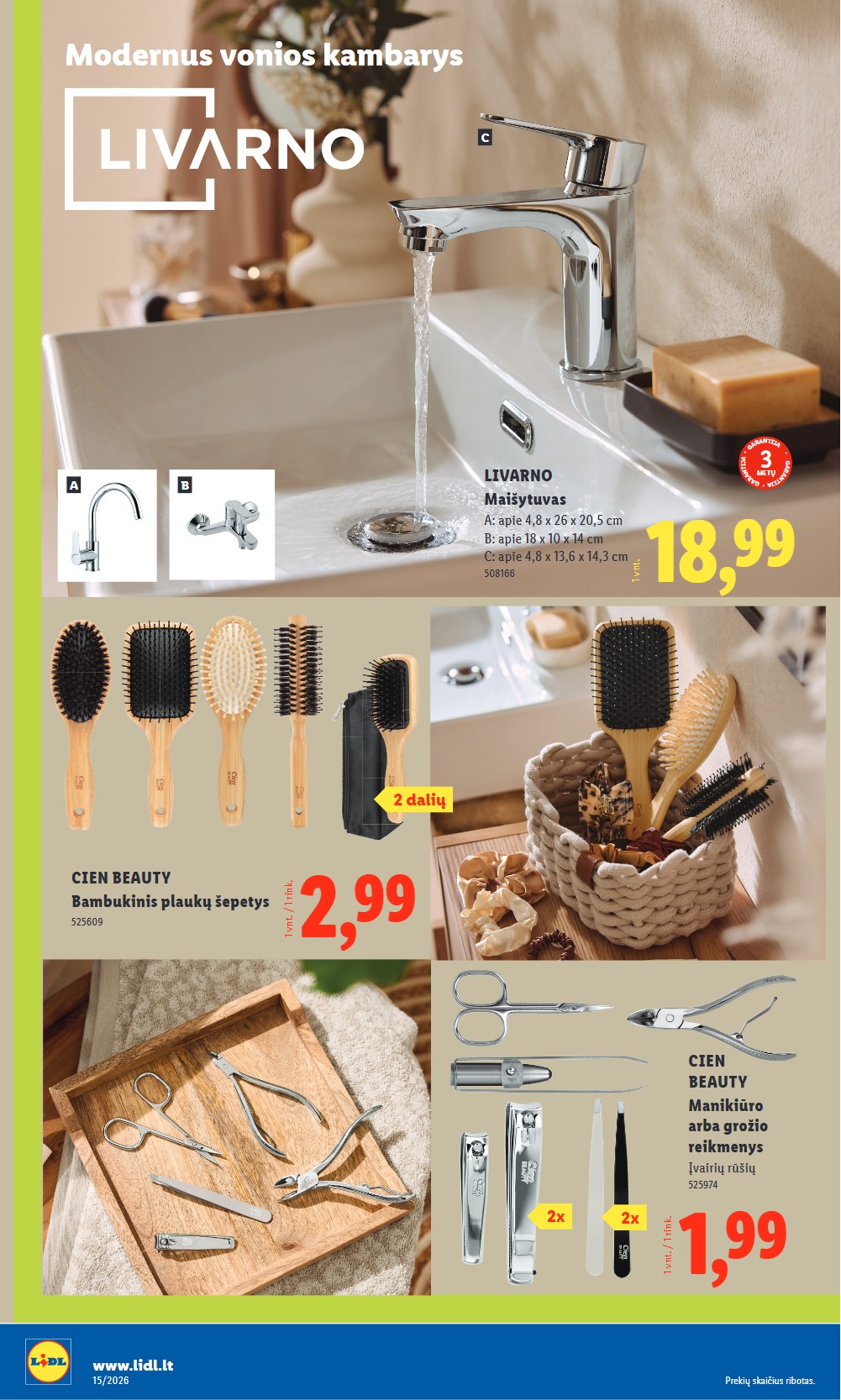 Lidl akcijų leidinys ne maisto nuo pirmadienio - balandžio 6 – page 12