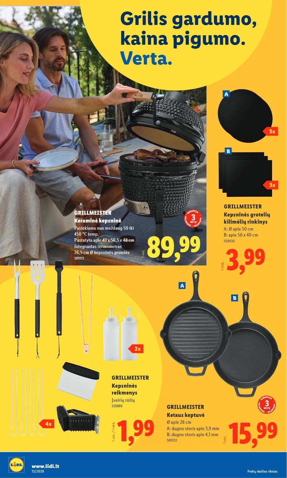 Lidl akcijų leidinys ne maisto nuo pirmadienio - balandžio 6 – page 16