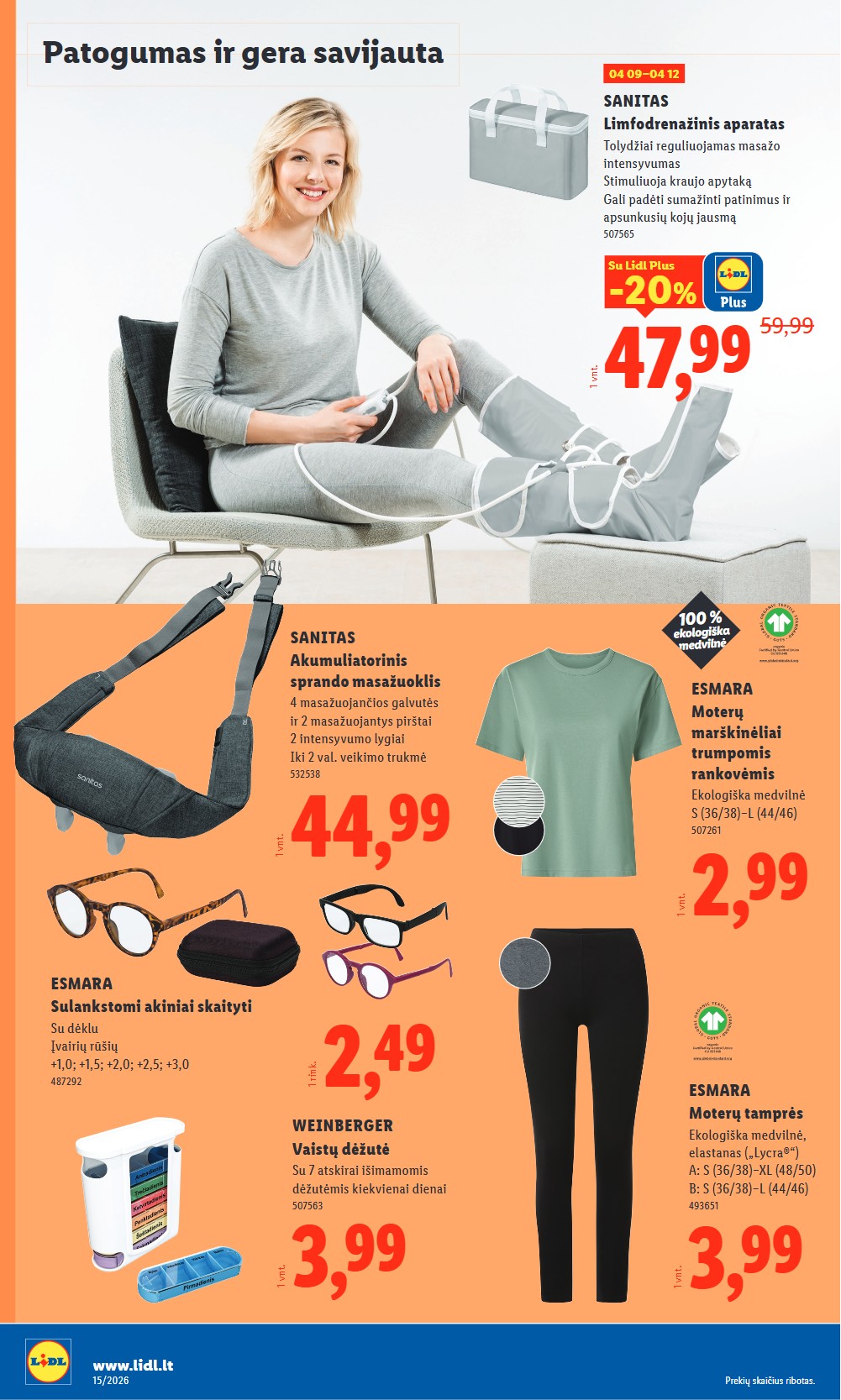 Lidl akcijų leidinys ne maisto nuo pirmadienio - balandžio 6 – page 18