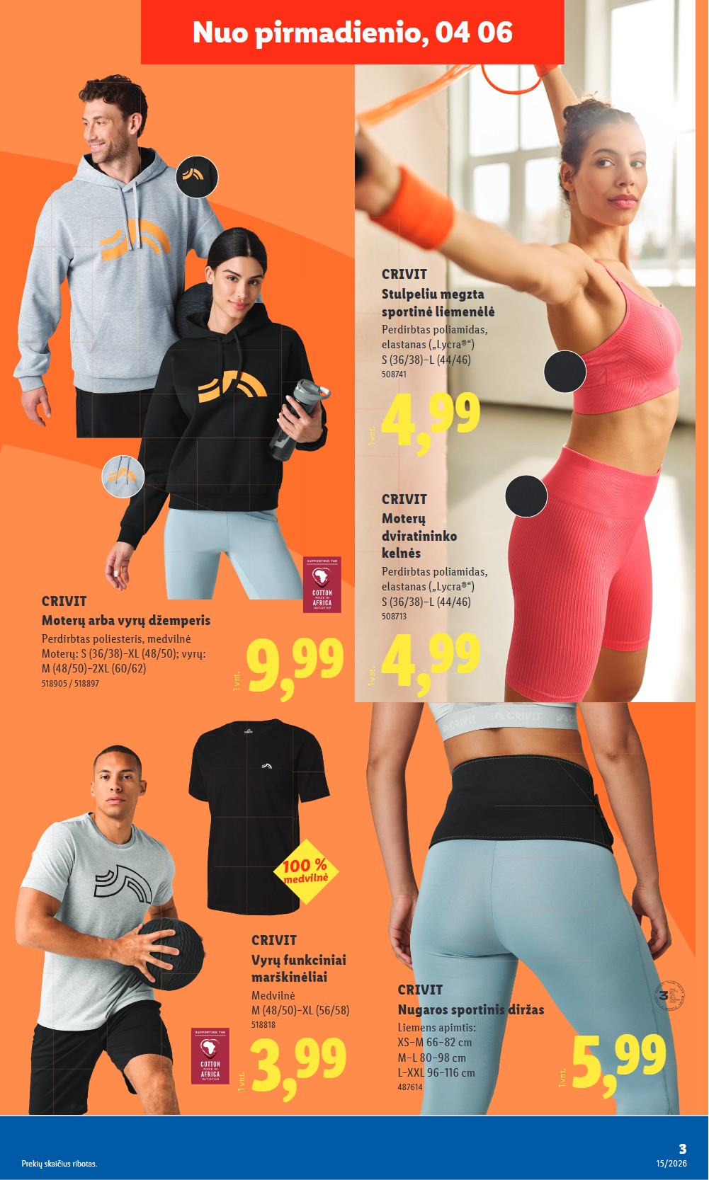 Lidl akcijų leidinys ne maisto nuo pirmadienio - balandžio 6 – page 3