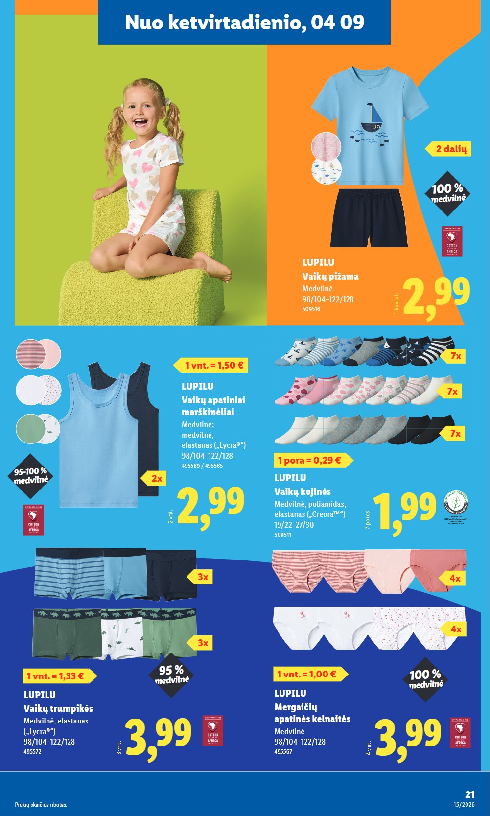 Lidl akcijų leidinys ne maisto nuo pirmadienio - balandžio 6 – page 21