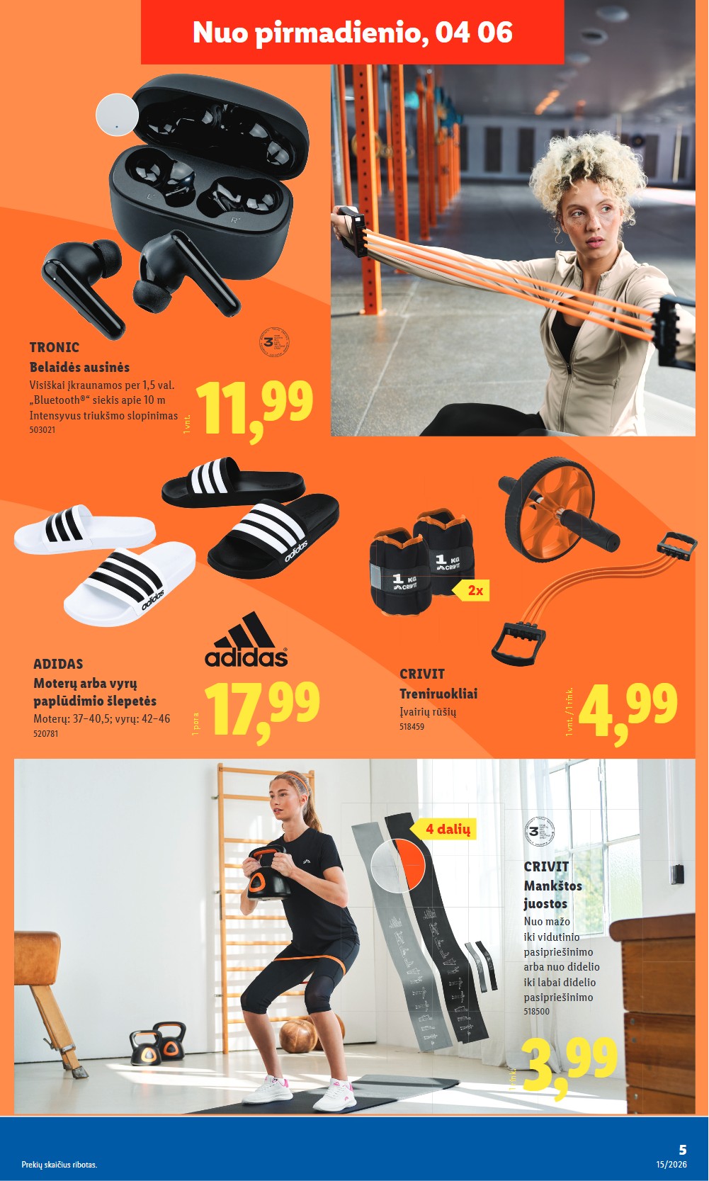 Lidl akcijų leidinys ne maisto nuo pirmadienio - balandžio 6 – page 5